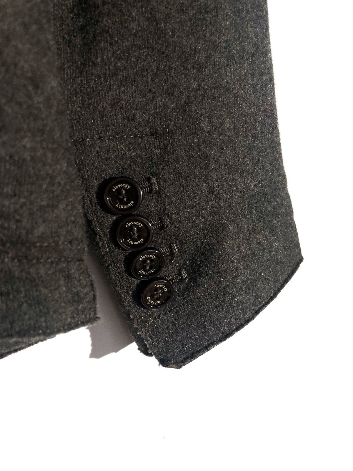 Eleventy Eleventy Women Wool Brown Blazer Size 40 Size XS Made Italy Size XS / US 0-2 / IT 36-38 - 7 Thumbnail