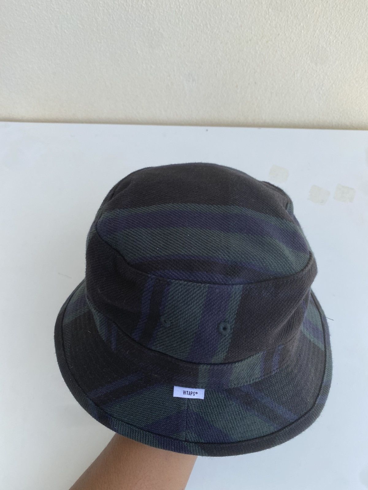 Wtaps Rare WTAPS Checkered Design Cotton Bucket Hat Size ONE SIZE - 9 Thumbnail