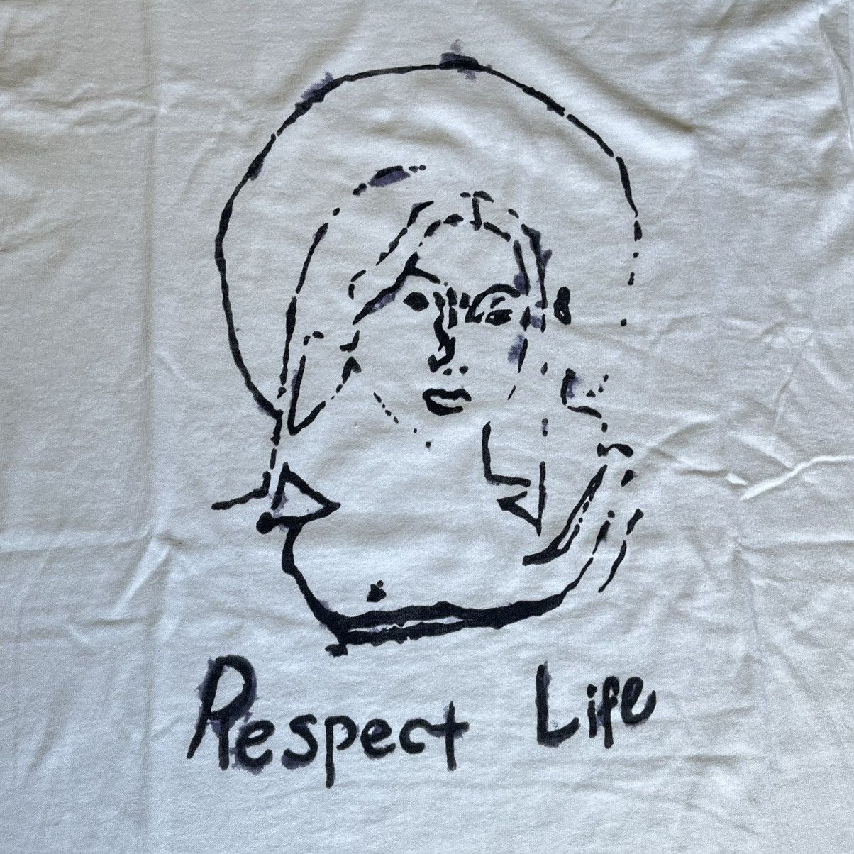 S4LEM Salem S4LEM Respect Life White/Black Graphic Logo Tee Shirt Size US XXL / EU 58 / 5 - 5 Thumbnail