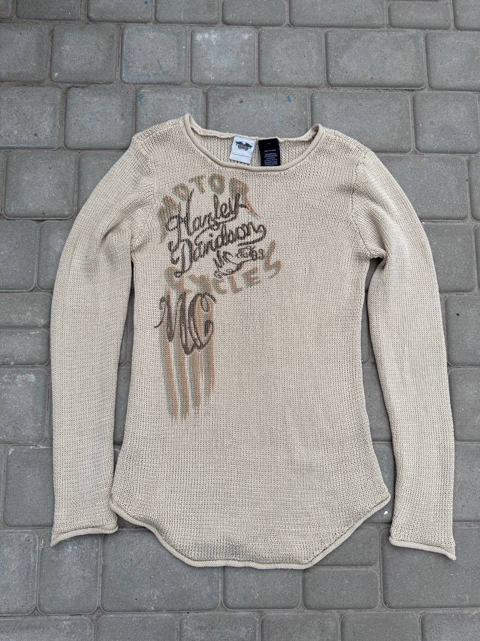 Harley Davidson Y2K Harley Davidson Sweater Size Women’s L Size L / US 10 / IT 46 - 1 Thumbnail