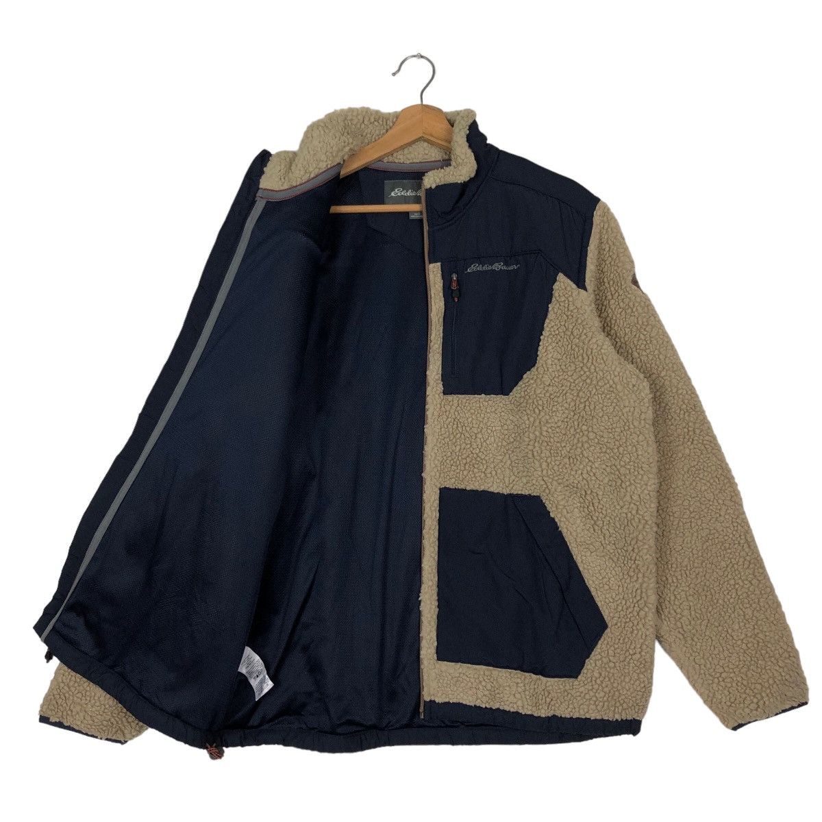 Eddie Bauer 🔥90’s Vintage Dip Pile Fleece Jacket Eddie Bauer USA Size US L / EU 52-54 / 3 - 8 Thumbnail