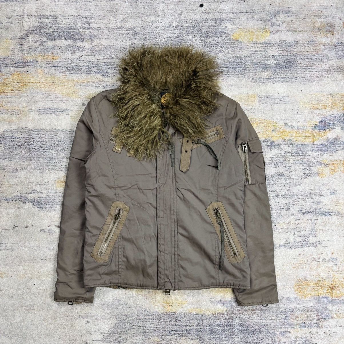 Ekam Archive Midas - Fur Collar Pilot Jacket Size US M / EU 48-50 / 2 - 1 Thumbnail