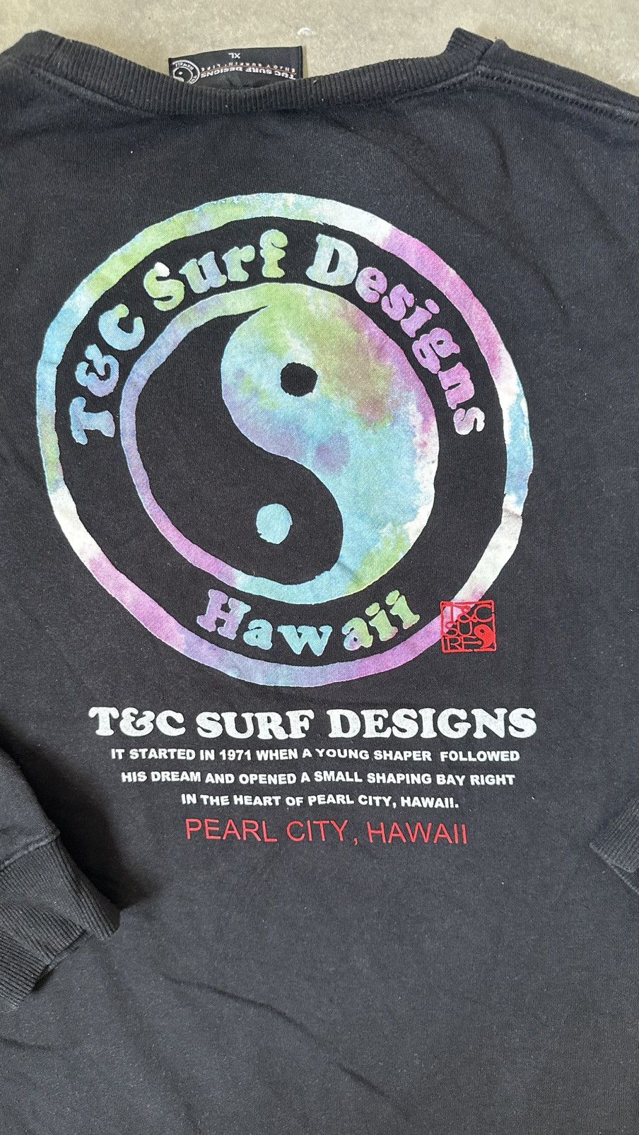 Sun Surf VINTAGE T&C SURF HAWAII SWEATSHIRT Size US L / EU 52-54 / 3 - 7 Thumbnail