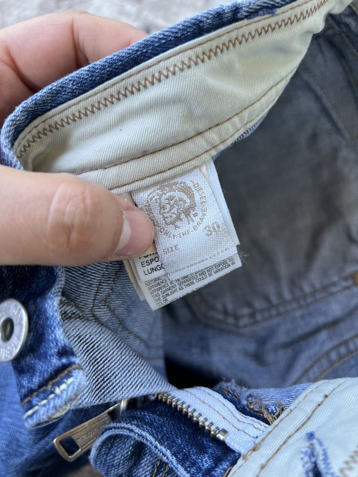 Diesel Y2K Diesel Vintage Jeans Size 30" / US 8 / IT 44 - 5 Thumbnail