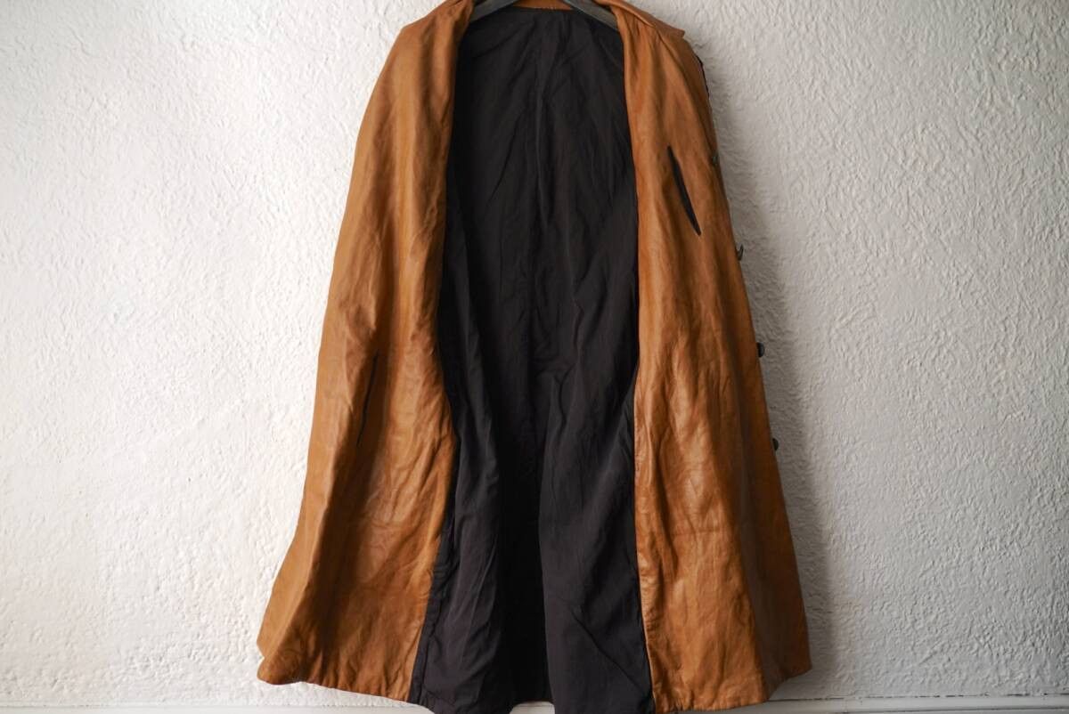 Carpe Diem 04SS Washable Leather Coat Size US M / EU 48-50 / 2 - 6 Thumbnail