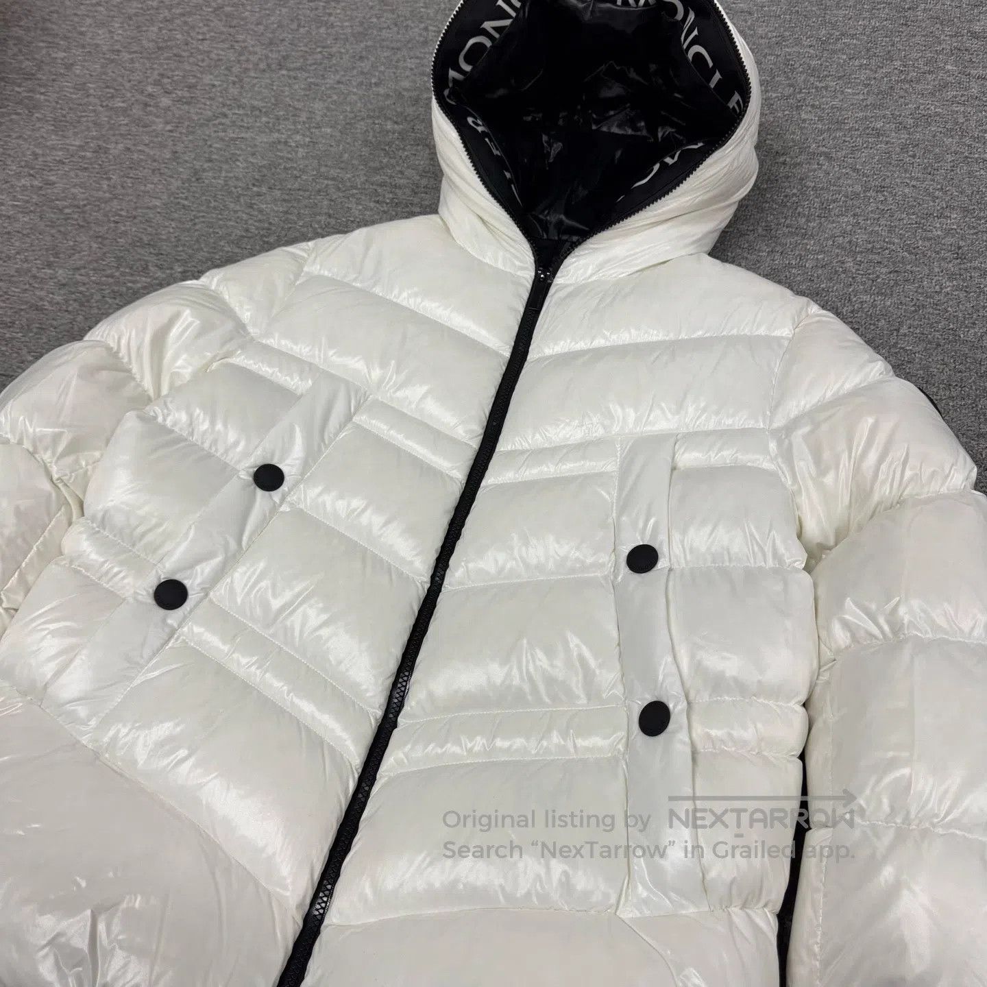Moncler Moncler Clair Black Label Bid-Logo Down Jacket| Size US S / EU 44-46 / 1 - 3 Thumbnail