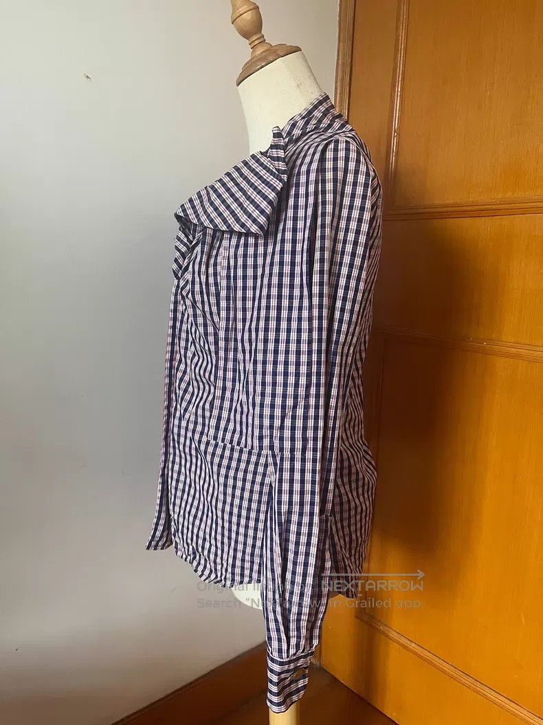 Vivienne Westwood Vivienne Westwood Bow Plaid Shirt Size S / US 4 / IT 40 - 3 Thumbnail