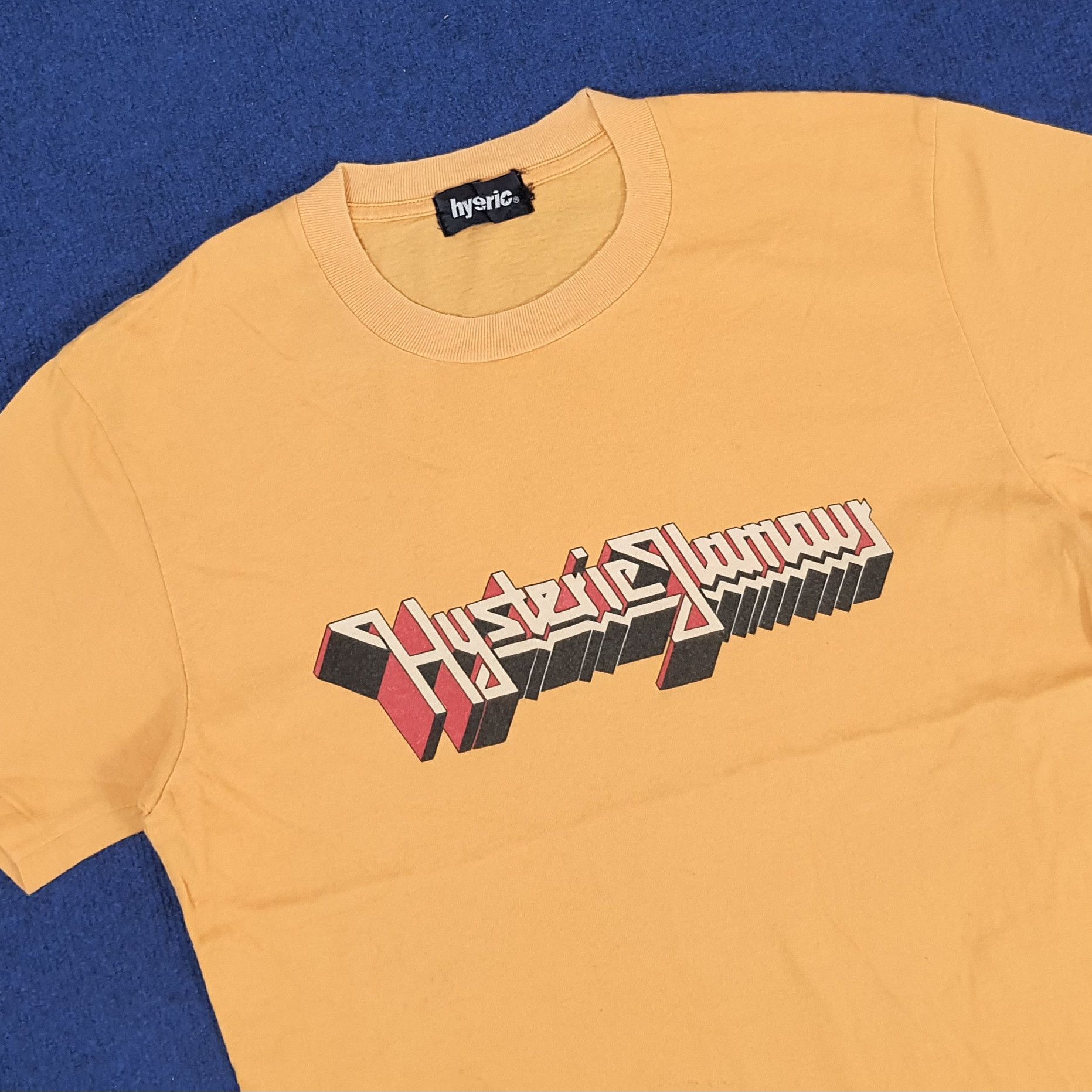 Hysteric Glamour × Japanese Brand × Vintage Vintage Hysteric Glamour Spell Out Graffiti Tshirt Size US M / EU 48-50 / 2 - 2 Thumbnail