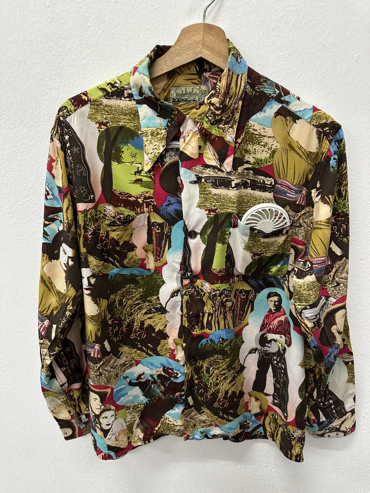 Pherrow's Pherrow’s Japan Cowboy Printed Button Up Japan Size US M / EU 48-50 / 2 - 16 Thumbnail