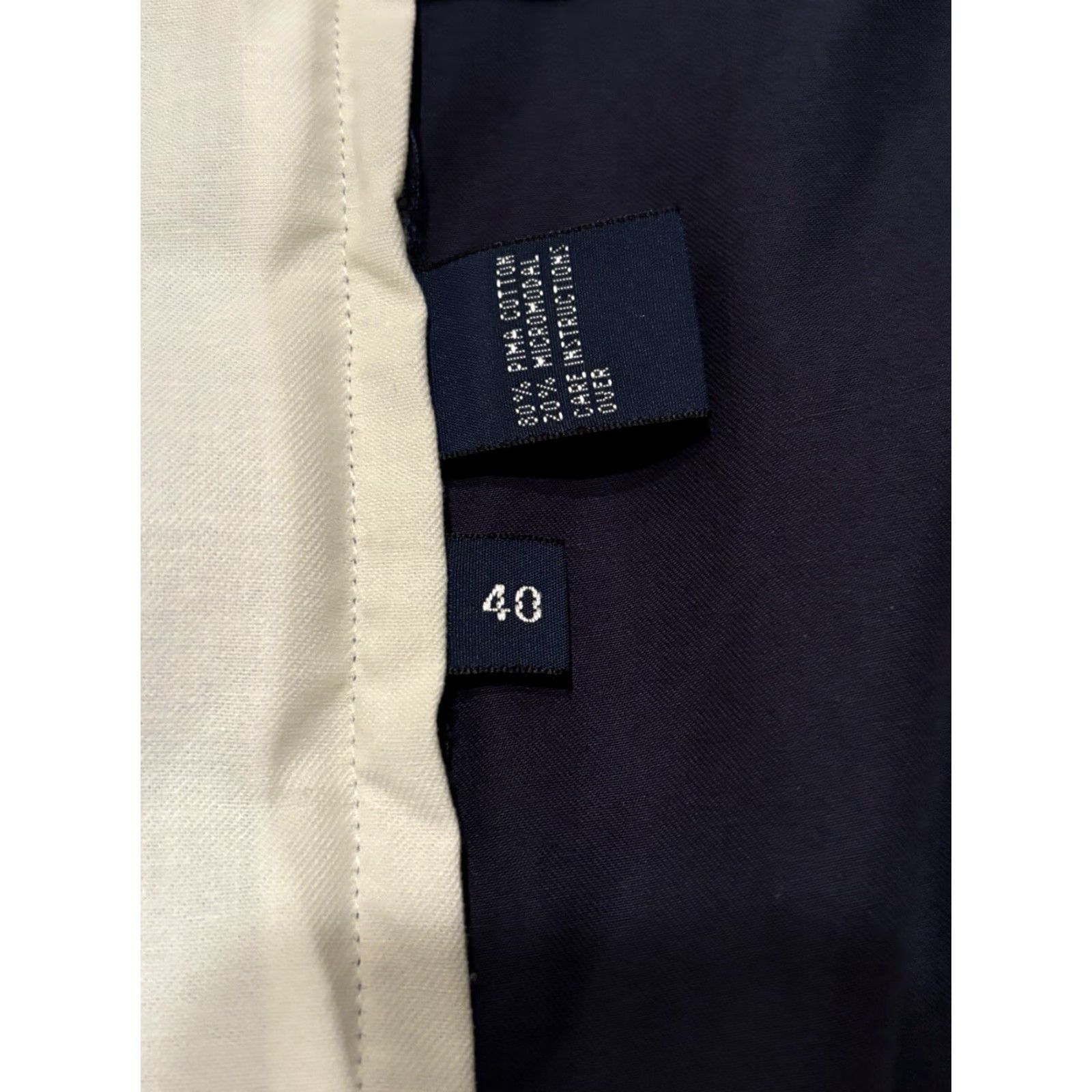 Ralph Lauren Ralph Lauren Polo Golf Shorts Mens 40 Stretch Chino Flat Front Navy Blue Size US L / EU 52-54 / 3 - 3 Thumbnail