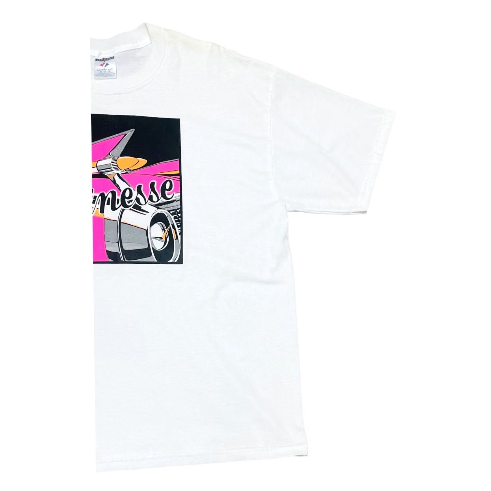 Jerzees VINTAGE Jerzees Classic Car T-Shirt Mens XL White Short Sleeve 90s Size US XL / EU 56 / 4 - 3 Thumbnail