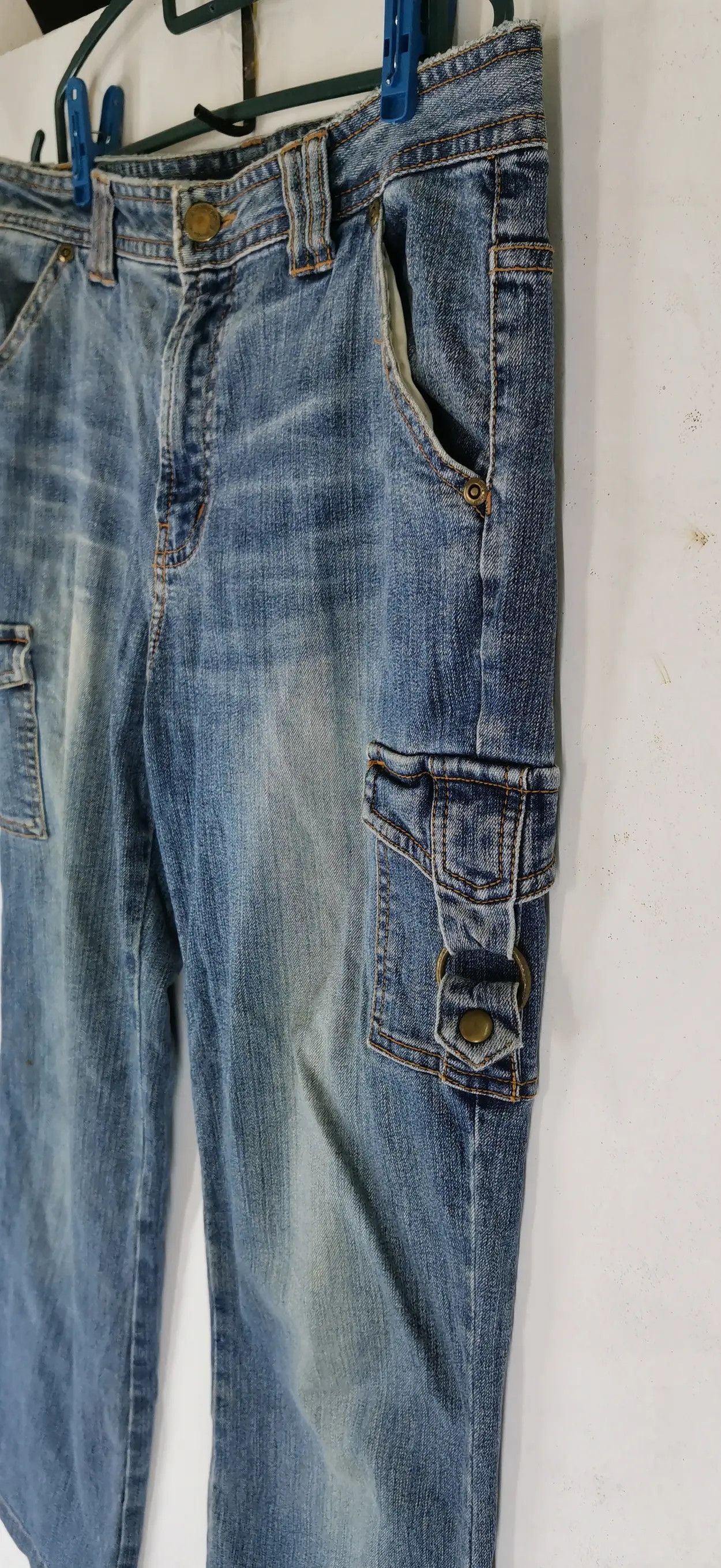 Vintage Vintage!!! Spring Cooler Multi Pocket Cargo Pants Size US 31 - 7 Thumbnail