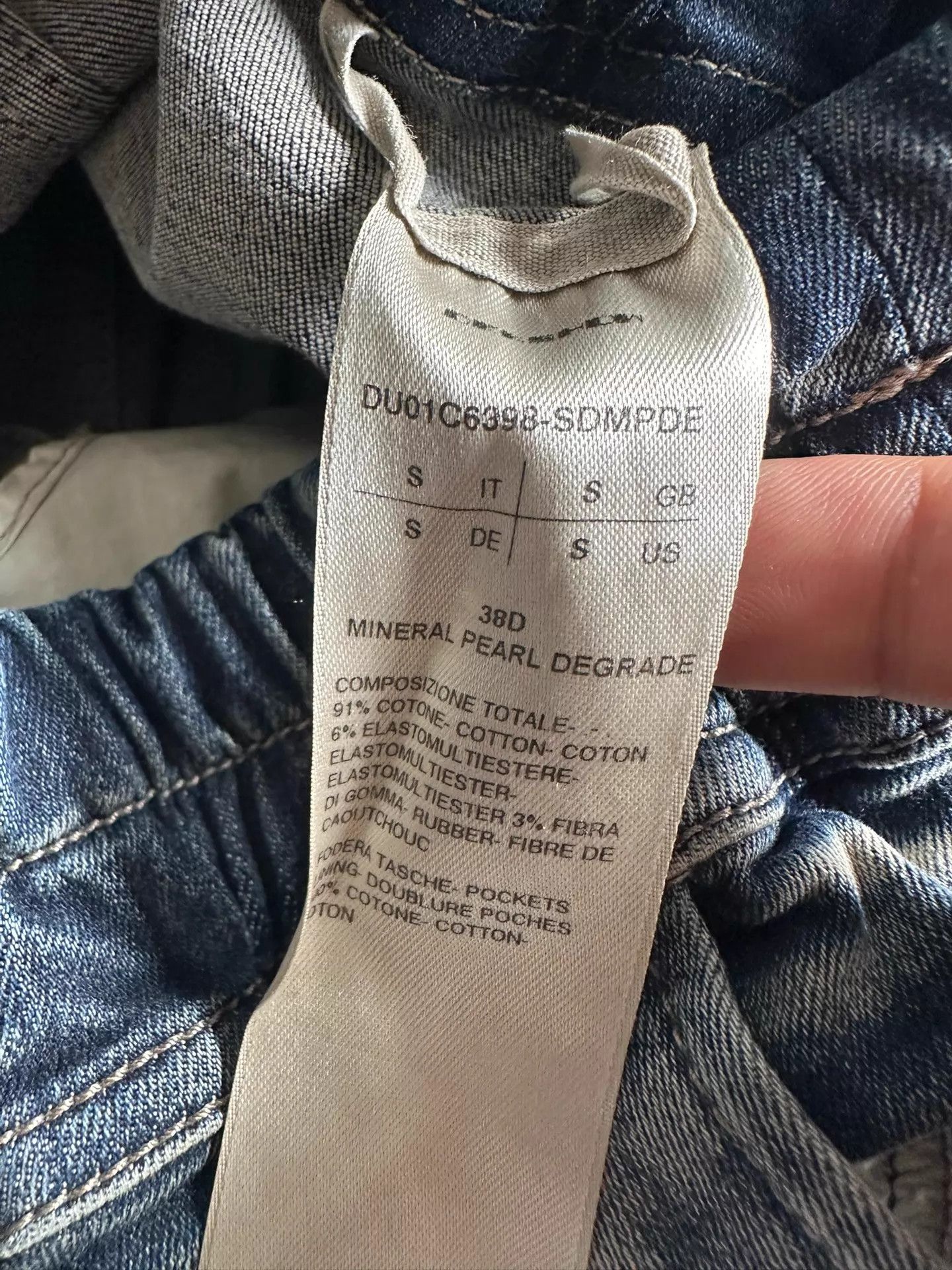 Rick Owens Rick Owens DRKSHDW 23ss Bela Cargo Gradient Jeans S Size US 30 / EU 46 - 8 Thumbnail