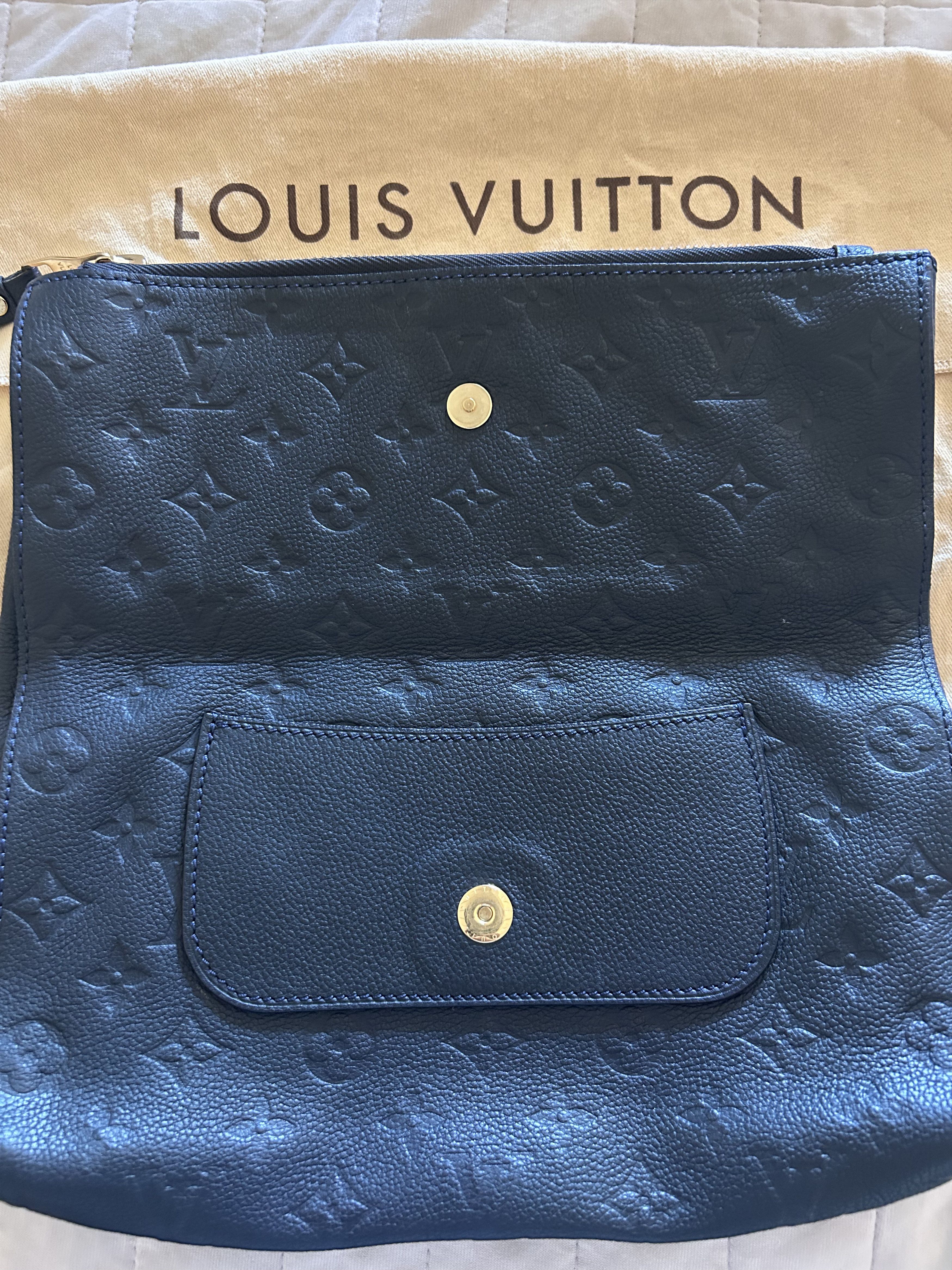 Louis Vuitton LV black monogram clutch Size ONE SIZE - 12 Thumbnail