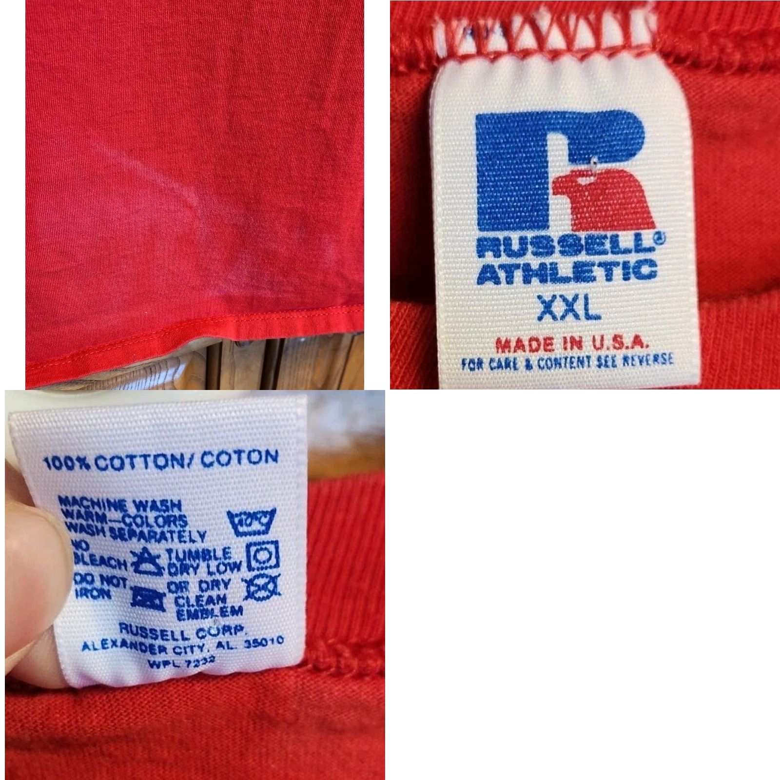 Russell Athletic VINTAGE Russell Athletic St Louis Cardinals T Shirt Men 2XL Red USA MADE MLB 90s MLB Shirts Men XS-XL Size US XXL / EU 58 / 5 - 8 Thumbnail