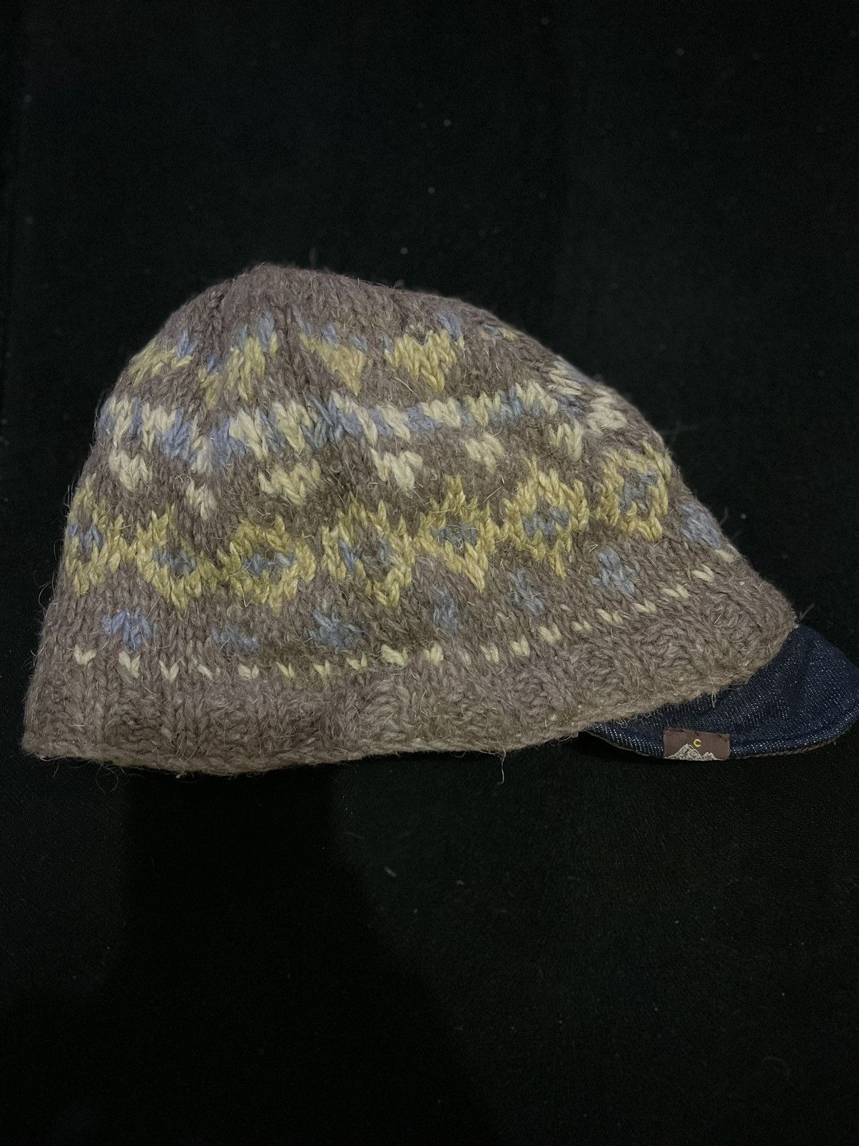 Japanese Brand × Le Grande Bleu (L.G.B.) Vintage CANAMO knitted Hemp Nepal Hats Size ONE SIZE - 1 Thumbnail