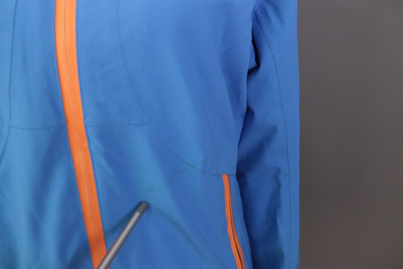 Designer Kari Traa Blue Full Zip Hooded Waterproof Jacket Size M Size M / US 6-8 / IT 42-44 - 8 Thumbnail