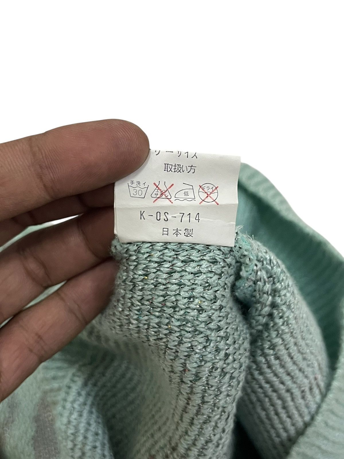 Japanese Brand Japanese Brand Miyata Wrap top Knitwear Size S / US 4 / IT 40 - 9 Thumbnail