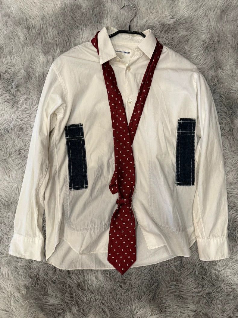 Comme des Garcons Comme des Garçons CDG patchwork shirt Size US XS / EU 42 / 0 - 1 Thumbnail