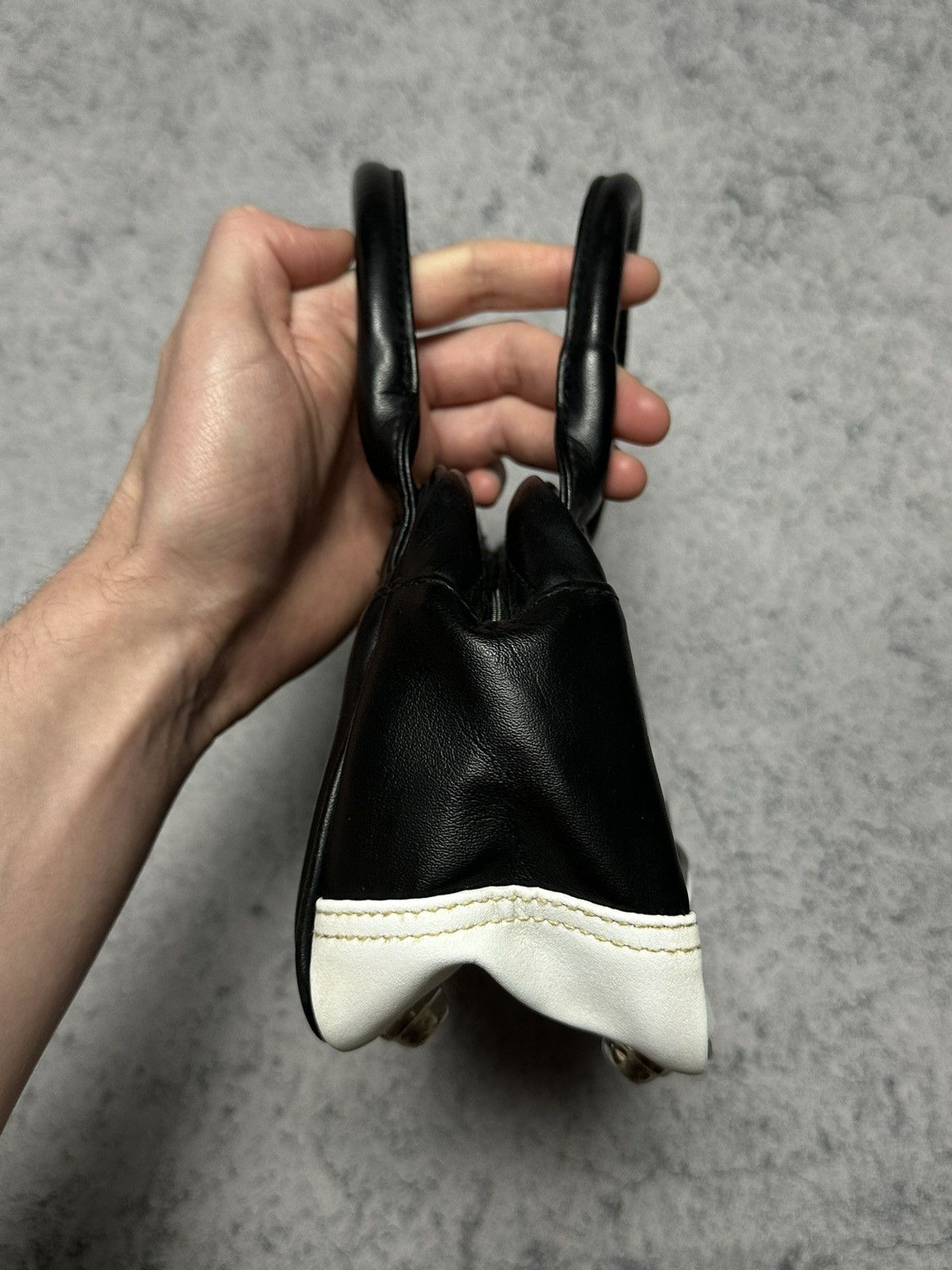 Nike Vintage Nike 90s Leather Hand Bag Size ONE SIZE - 8 Thumbnail