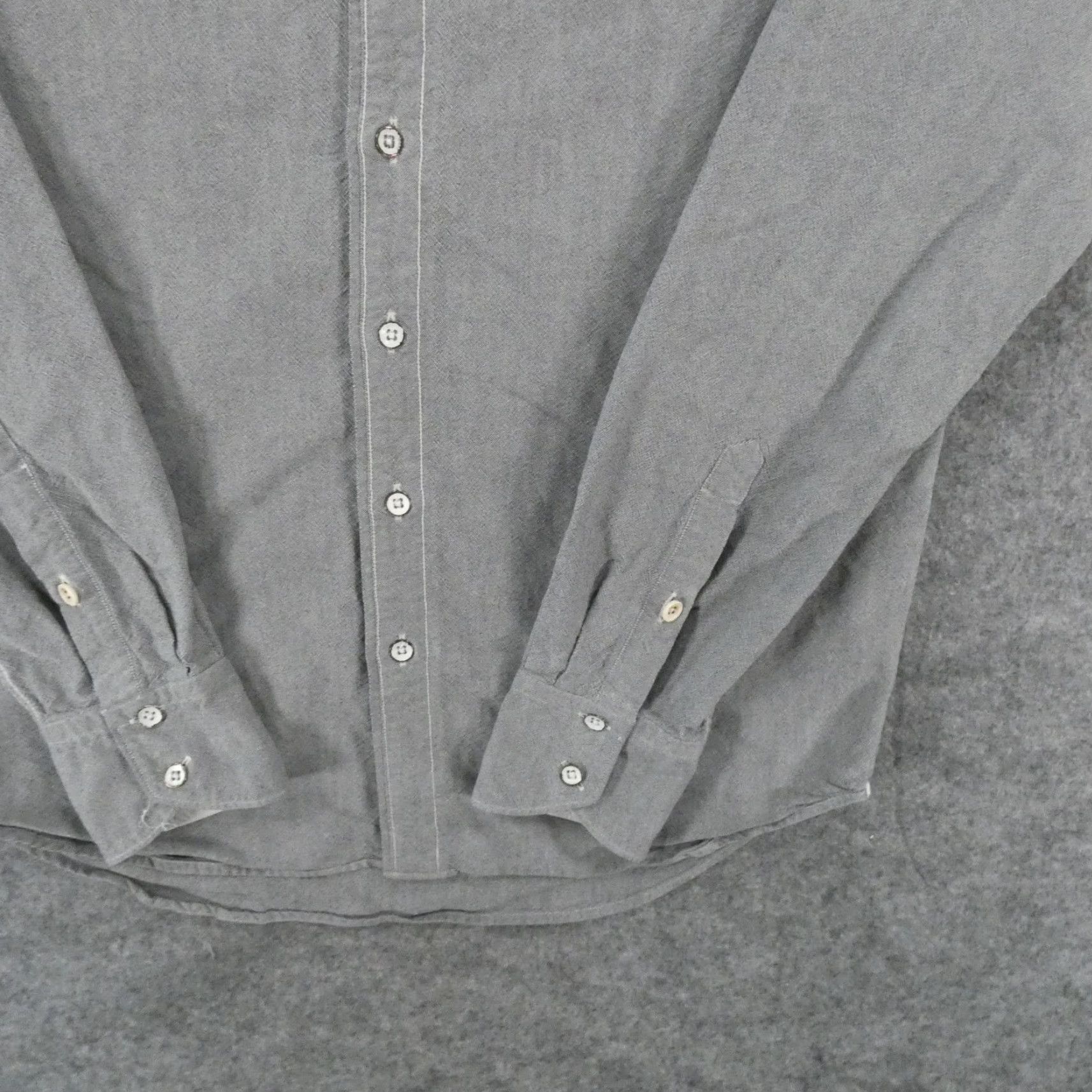 Rag & Bone Rag & Bone New York Shirt Mens Medium Long Sleeve Button Up Gray Size US M / EU 48-50 / 2 - 5 Thumbnail