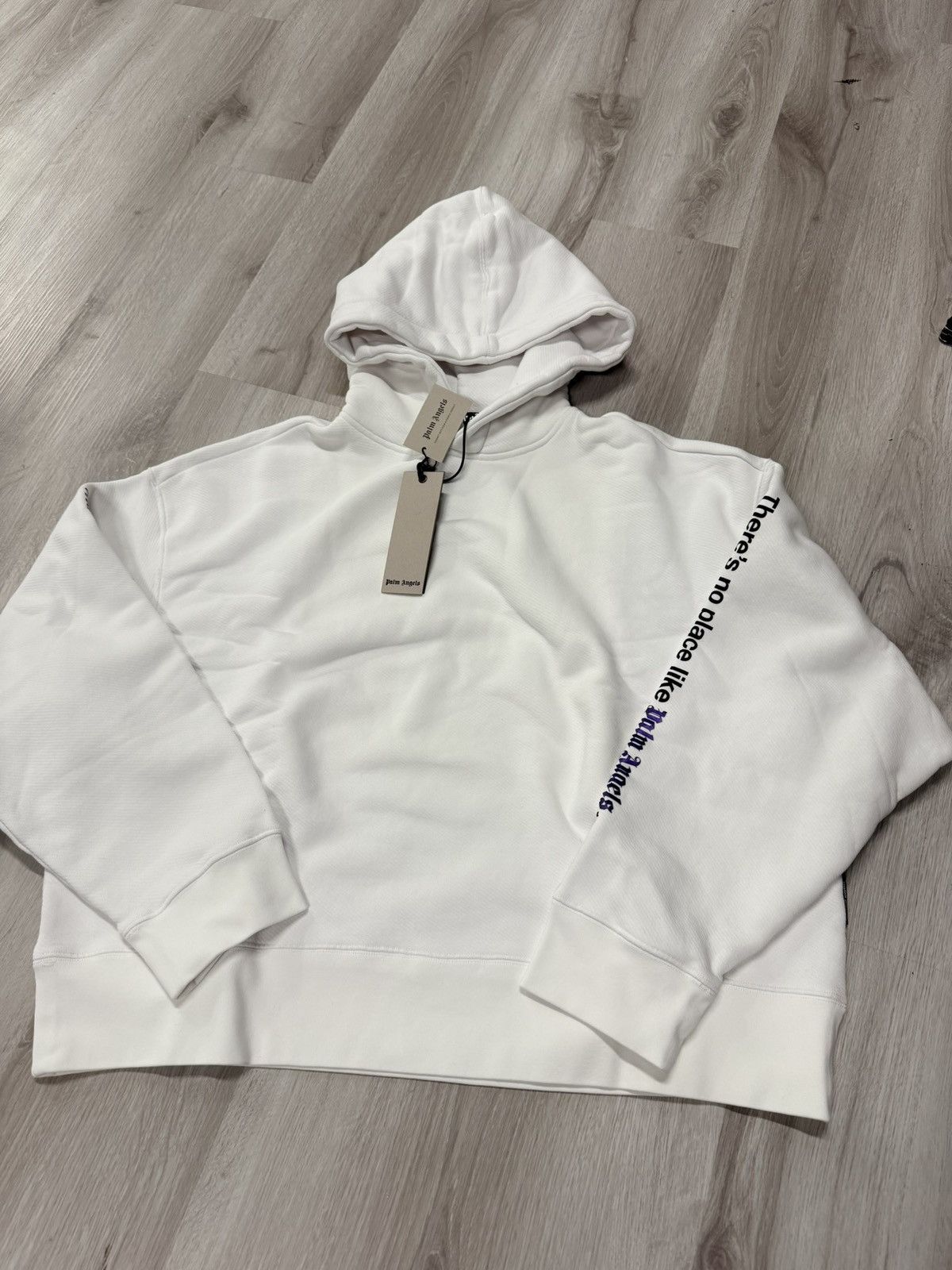 Palm Angels PA No Place Hoodie Size US XL / EU 56 / 4 - 1 Thumbnail