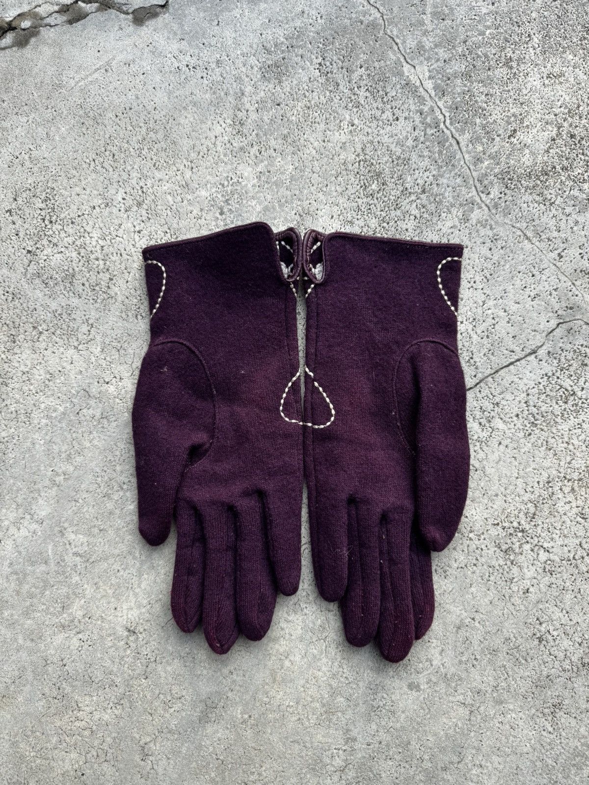 Vivienne Westwood Vivienne Westwood : Glove Leather Wrist Embroider Logo Size ONE SIZE - 2 Thumbnail