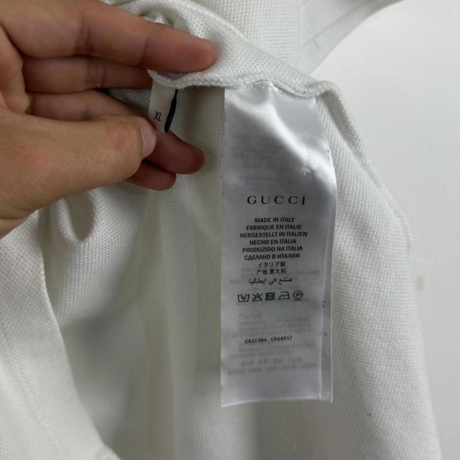 Gucci Gucci ‘web’ Polo Shirt Size US L / EU 52-54 / 3 - 4 Thumbnail