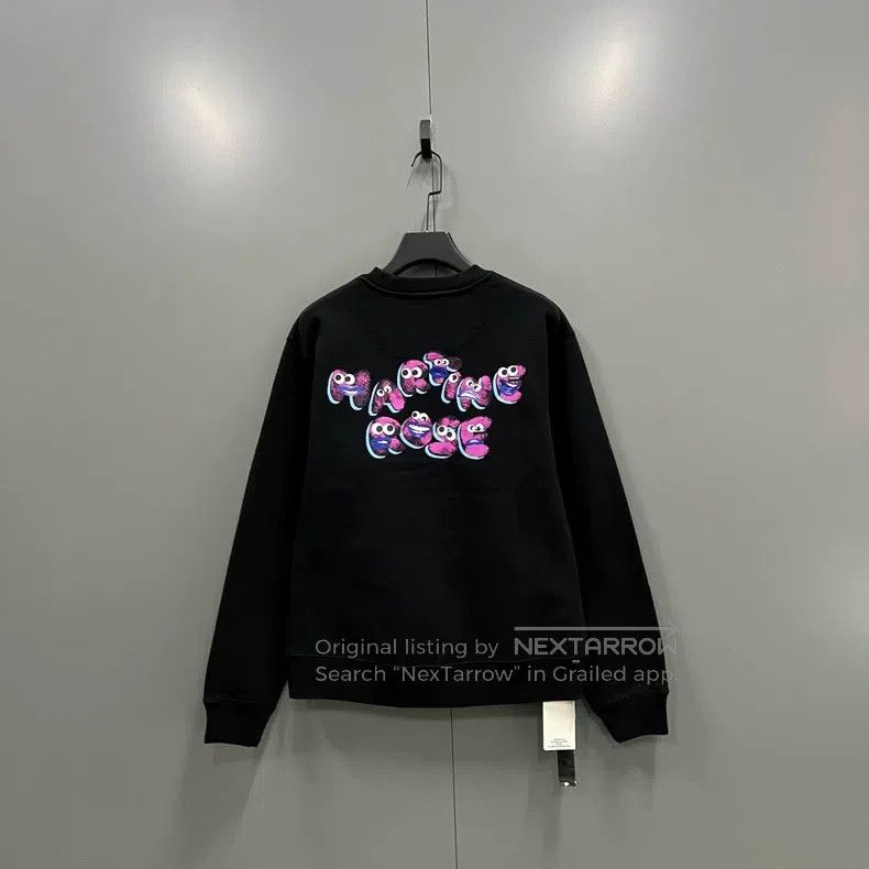 Martine Rose Martine Rose Black logo sweater Size M / US 6-8 / IT 42-44 - 2 Thumbnail