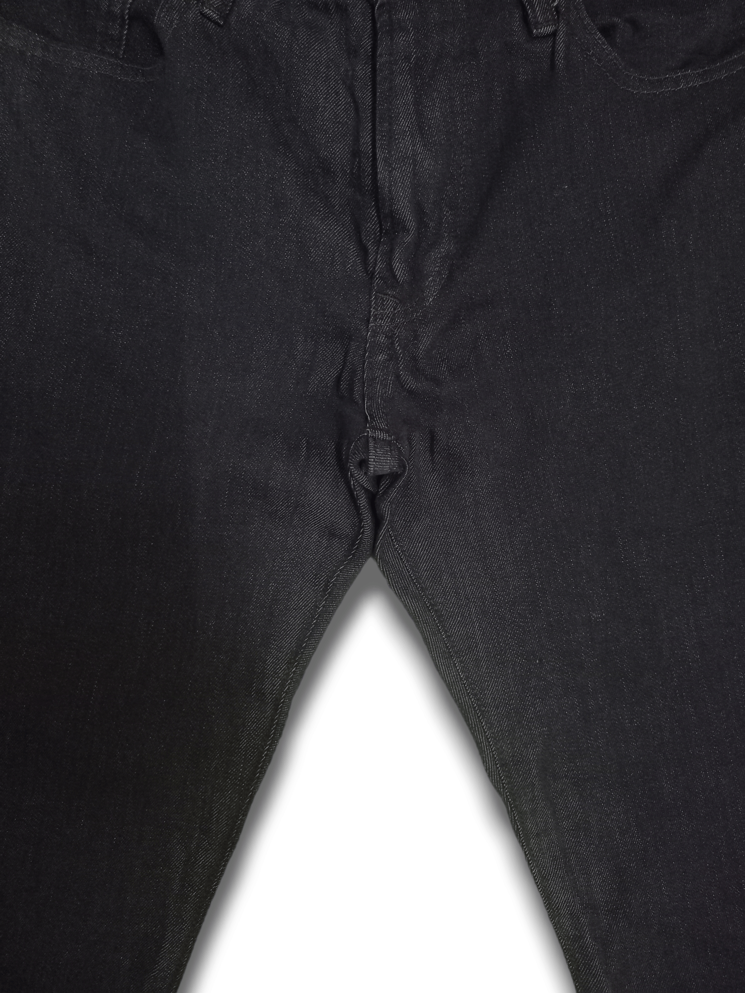 Japanese Brand × Uniqlo Vintage Japanese Uniqlo Black Pleated Denim Pants 31x32 Size US 31 - 8 Thumbnail