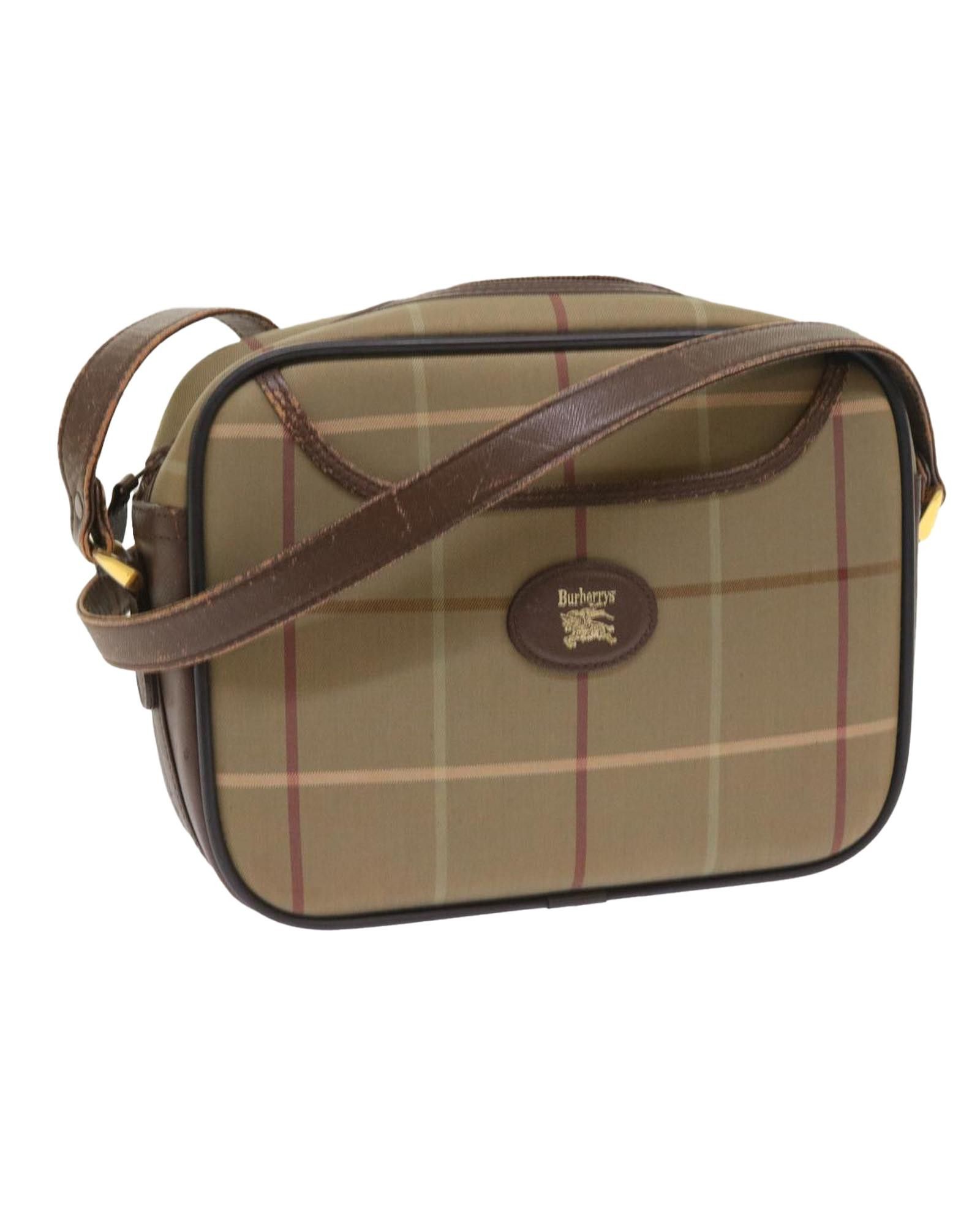 image of Burberry Beige Nylon Shoulder Bag, Women's