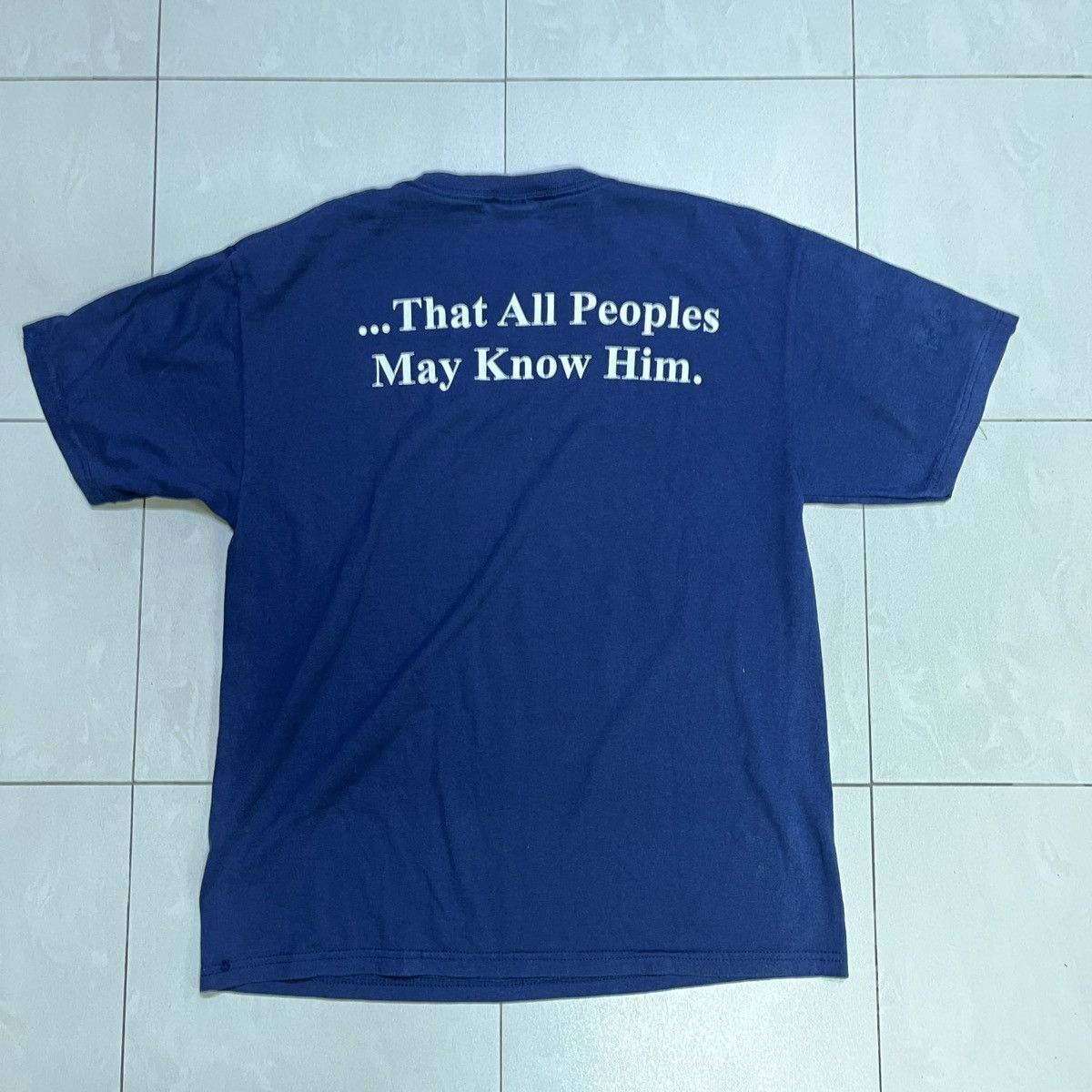 Arts & Science Vintage World Religion Print T Shirt Size US S / EU 44-46 / 1 - 13 Thumbnail