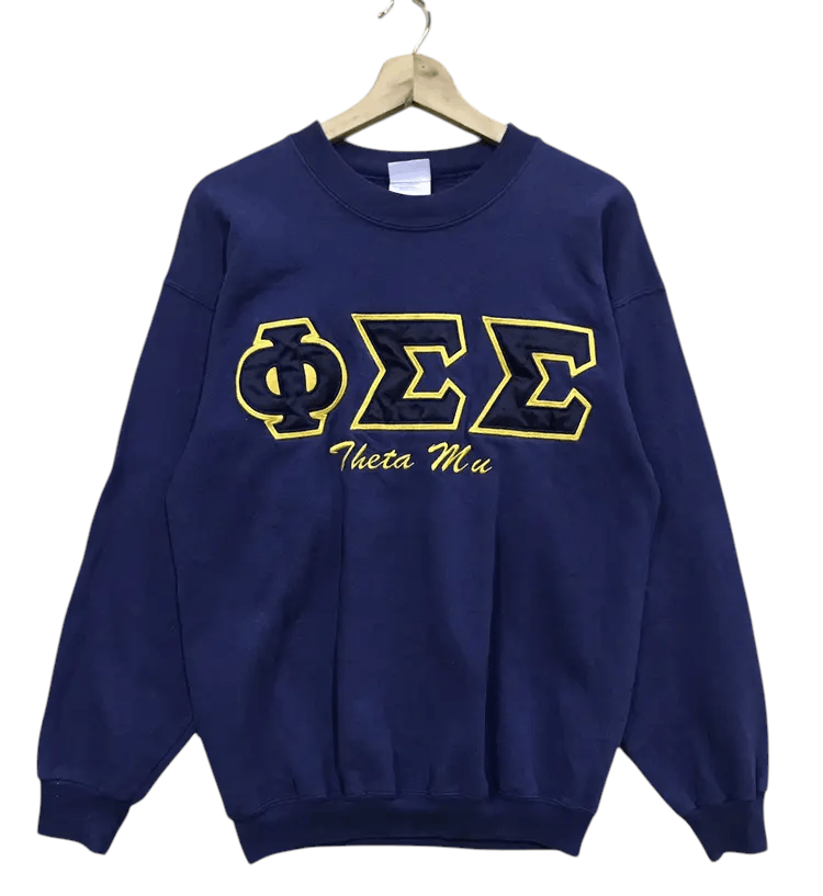Vintage Vintage Phi Sigma Sigma Sweatshirts Size M / US 6-8 / IT 42-44 - 1 Thumbnail