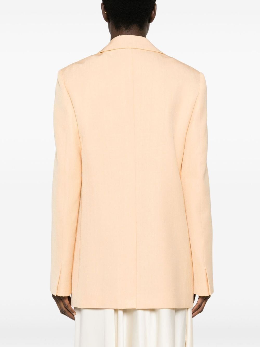 Jil Sander o1y0925 Blazer in Apricot Size XS / US 0-2 / IT 36-38 - 3 Thumbnail