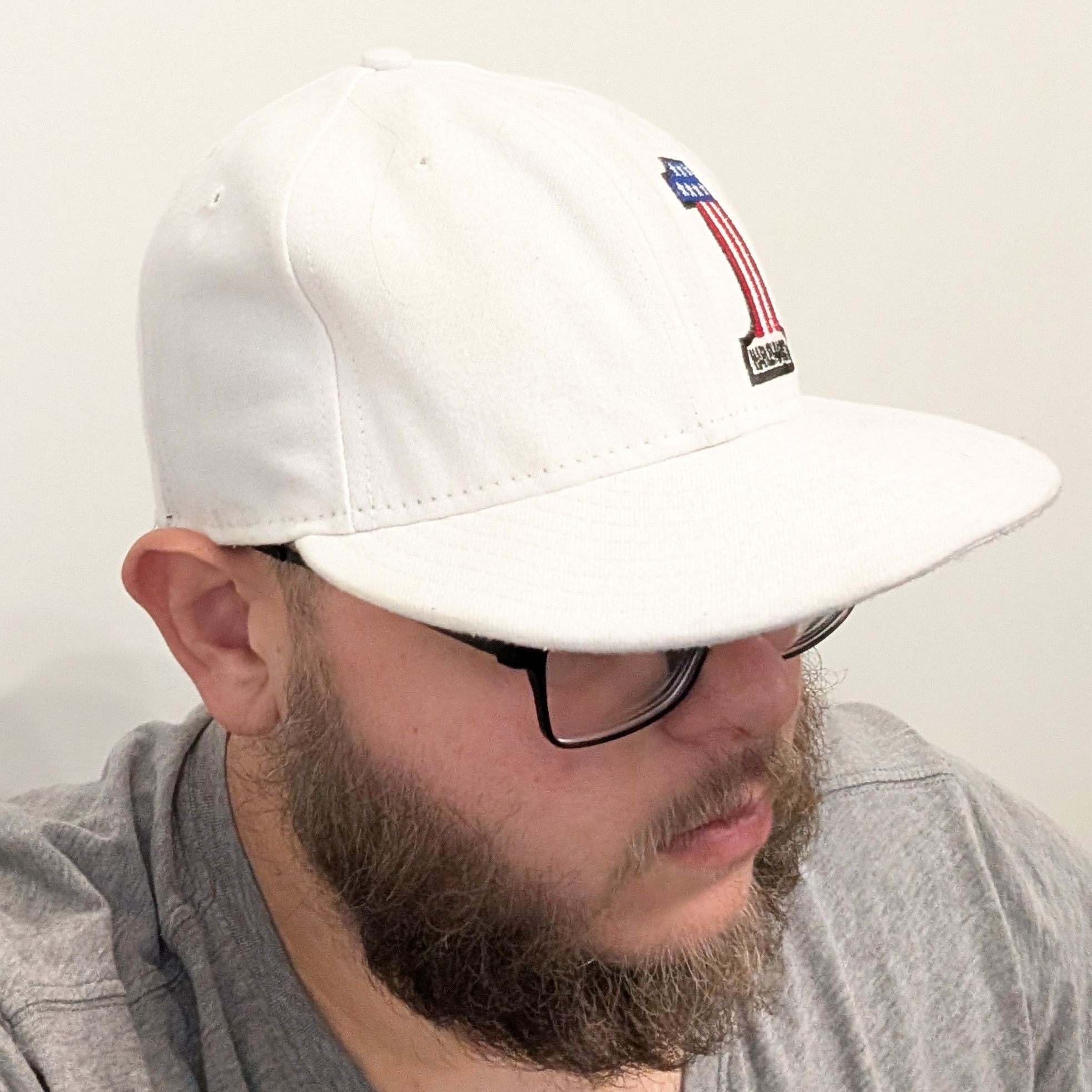 Harley Davidson New Era Harley-Davidson #1 White Fitted Cap Rare Biker Size ONE SIZE - 6 Thumbnail