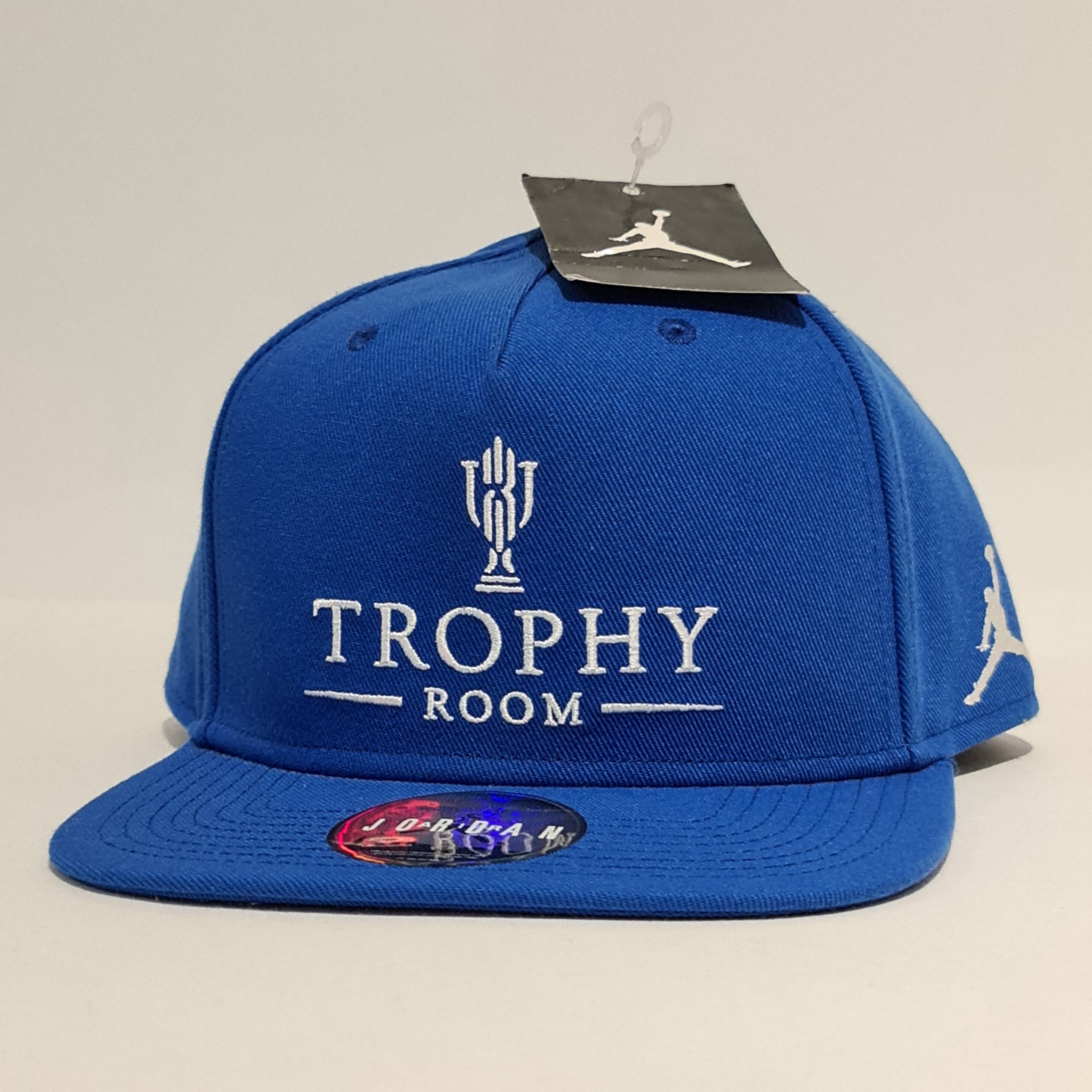 Jordan Brand Jordan Cap Snapback 'Trophy Room Script' Blue Size ONE SIZE - 1 Thumbnail