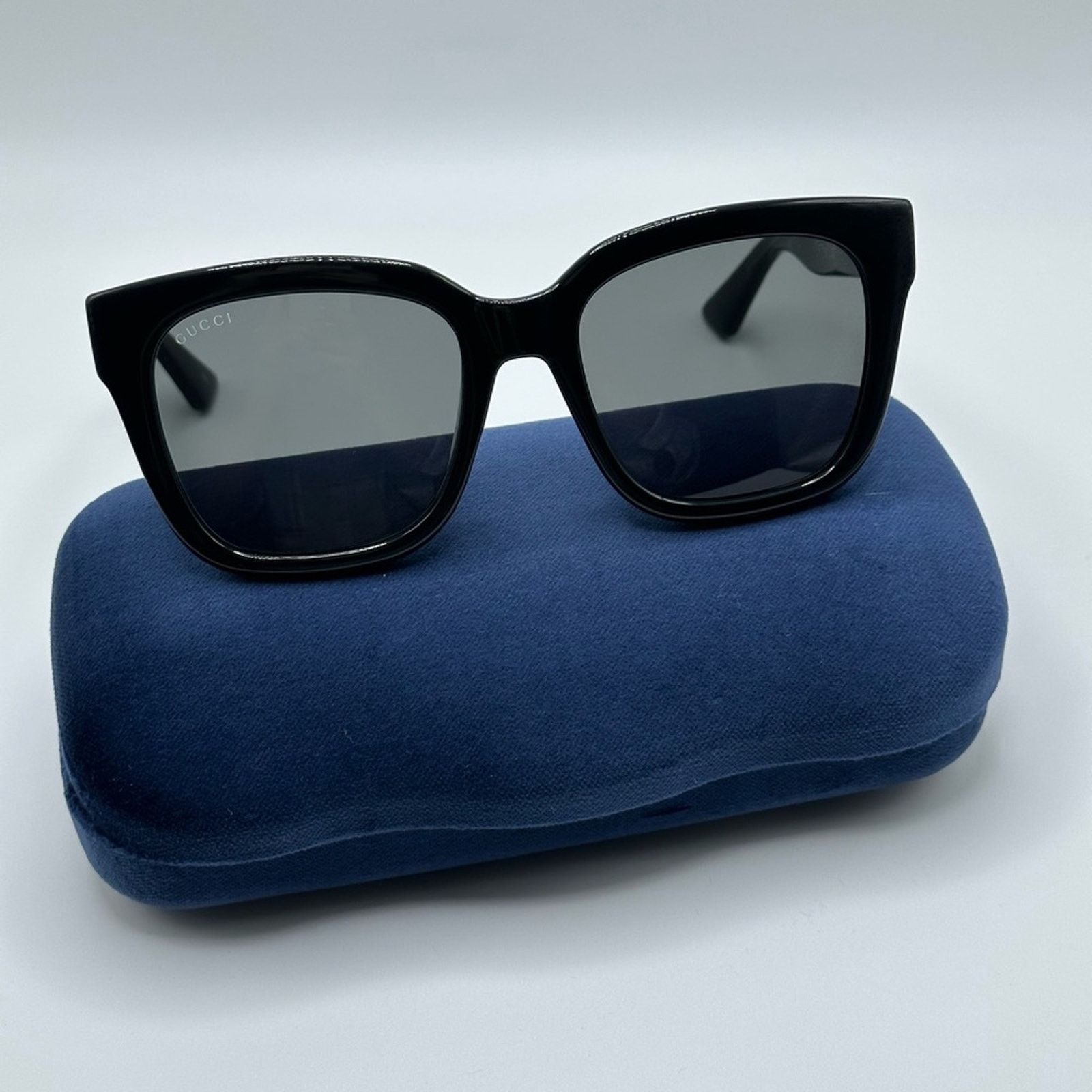 Gucci BRAND NEW GUCCI GG1338S 001 Black Smoke Women Sunglasses Size ONE SIZE - 10 Thumbnail