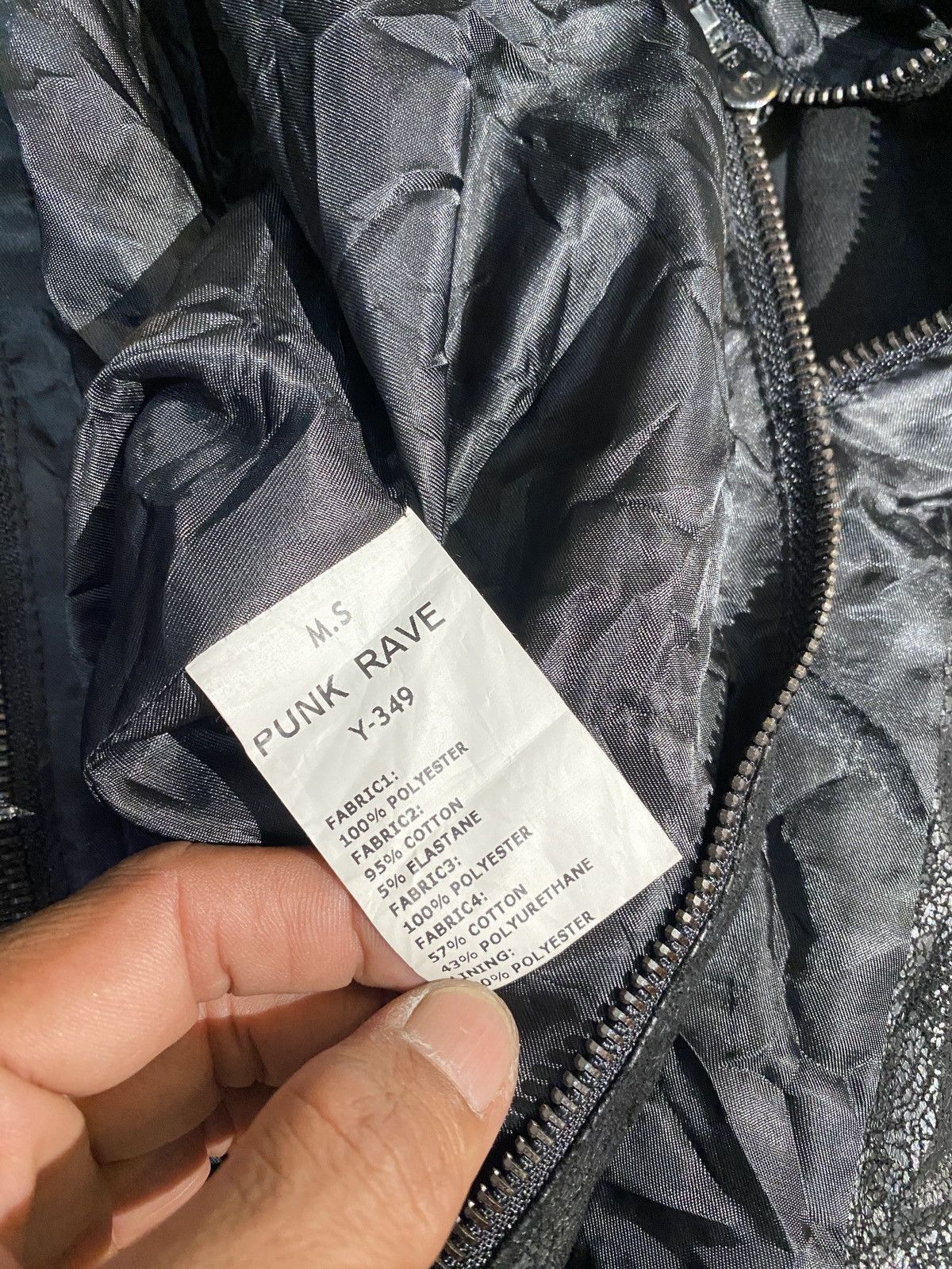 If Six Was Nine Japanese Rave Bondage Faux Leather Coat Ghotic Punk Style Size US M / EU 48-50 / 2 - 13 Thumbnail