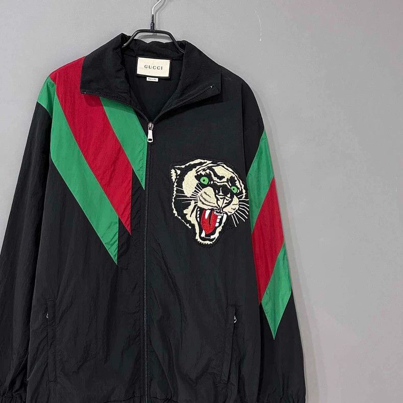 Gucci Gucci Black striped animal jacket Size US XS / EU 42 / 0 - 3 Thumbnail