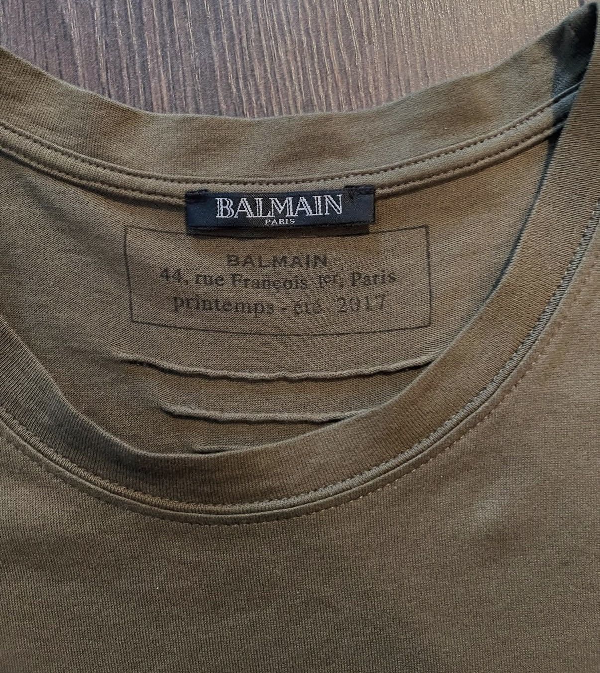 Balmain Balmain 2017 Totem Wolf t-shirt | Grailed