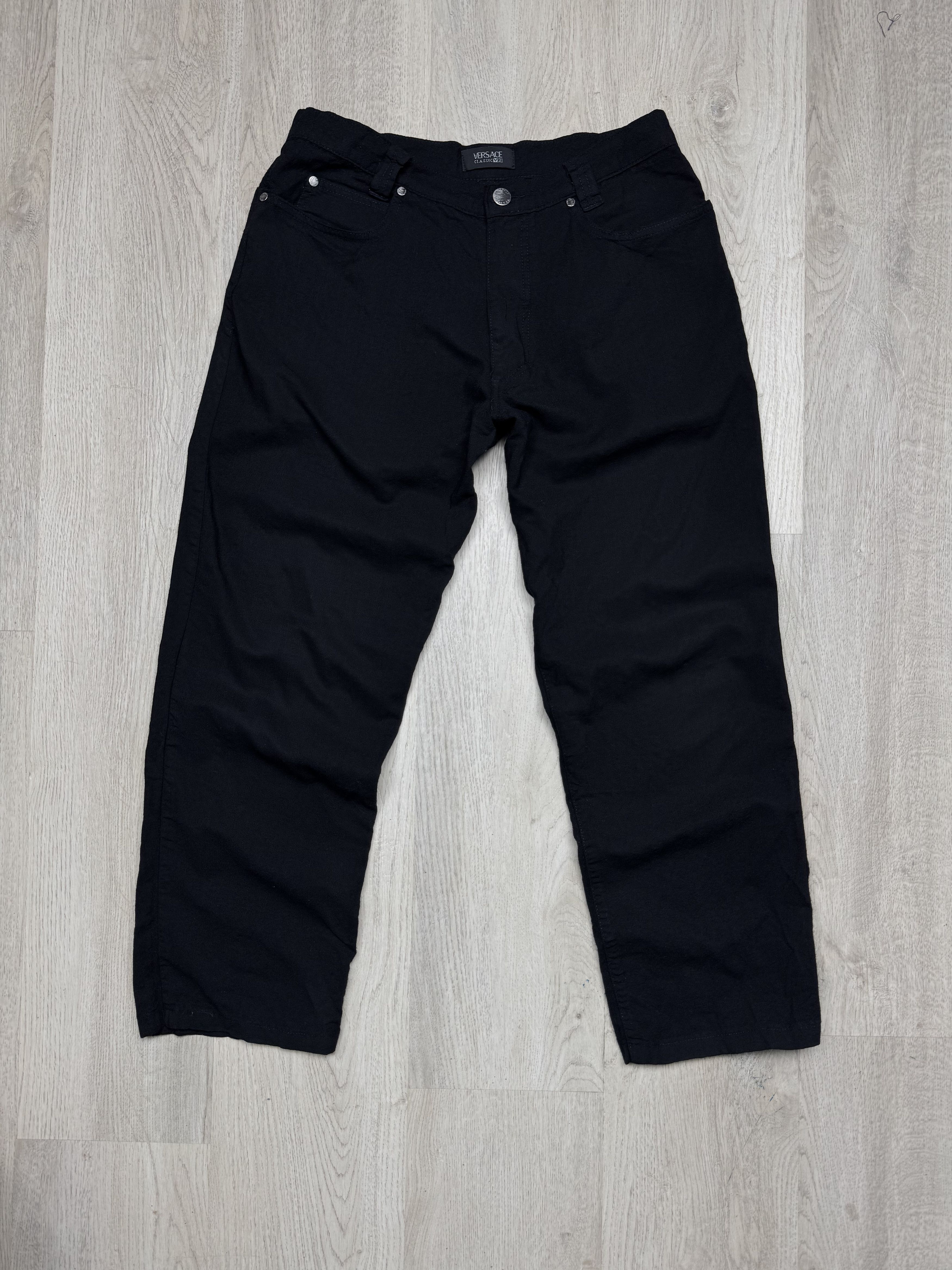 Versace Versace Classic V2 Vintage Mens Wool Pants Size US 32 / EU 48 - 1 Thumbnail