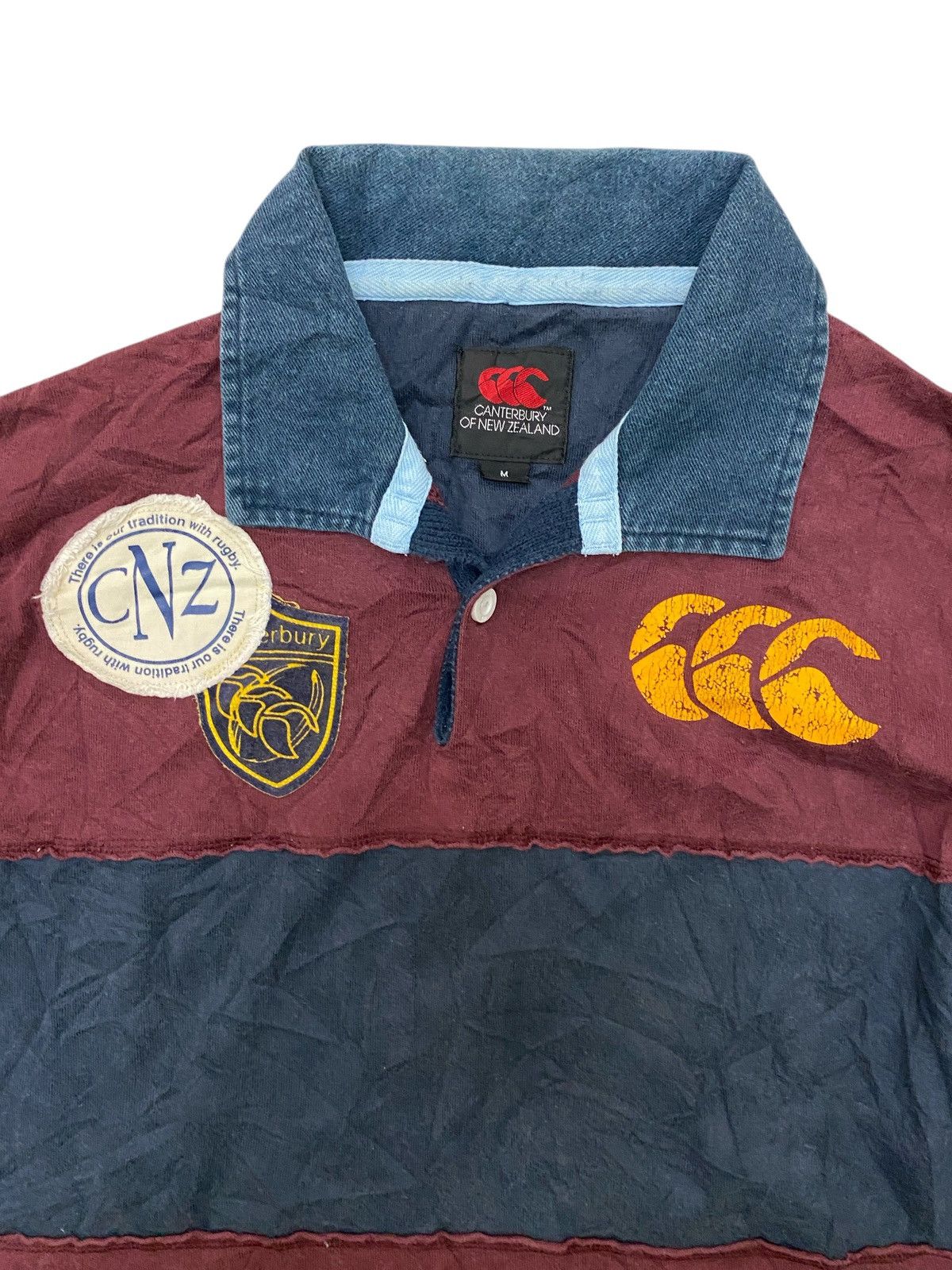 Canterbury of New Zealand Vintage Canterbury Of New Zealand Rugby Shirt Size US M / EU 48-50 / 2 - 3 Thumbnail