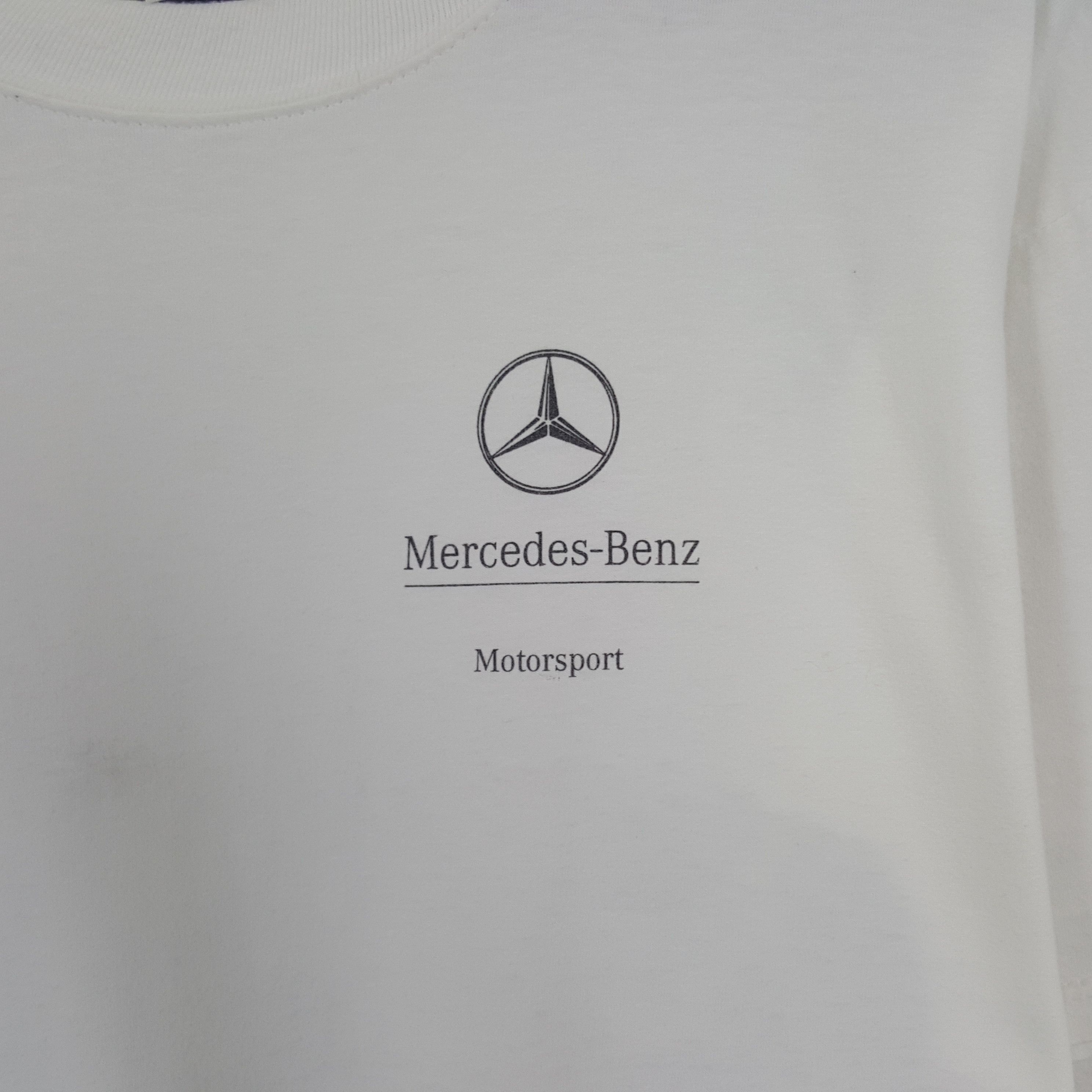 Mercedes-Benz × Vintage Vintage Mercedes Benz Racing Car Tshirt Size US L / EU 52-54 / 3 - 4 Thumbnail