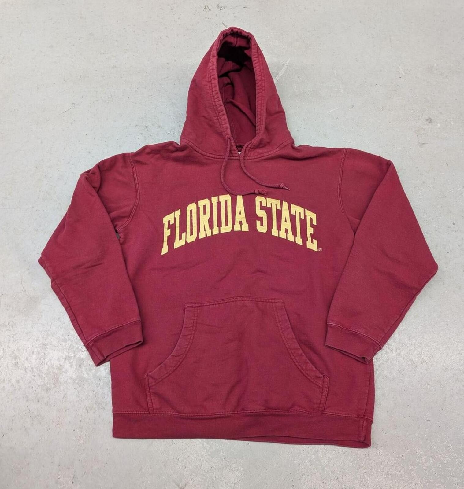 Vintage Vintage Y2K Florida State University Red Hoodie Size US M / EU 48-50 / 2 - 1 Thumbnail