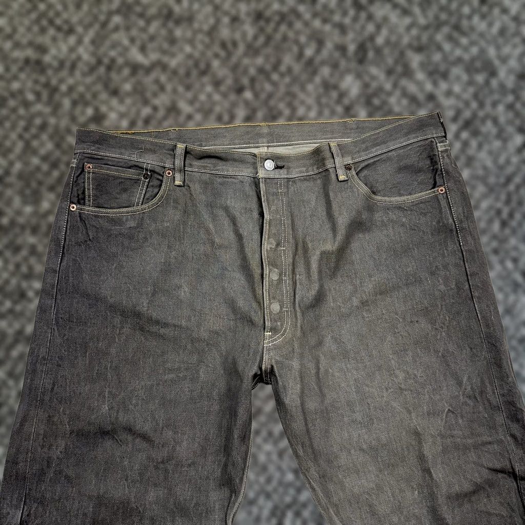 Levi's VINTAGE Levi's 501xx Jeans Straight Leg Mens 46x27 Gray Faded Button Fly Original 501 XX Size US 30 / EU 46 - 1 Thumbnail