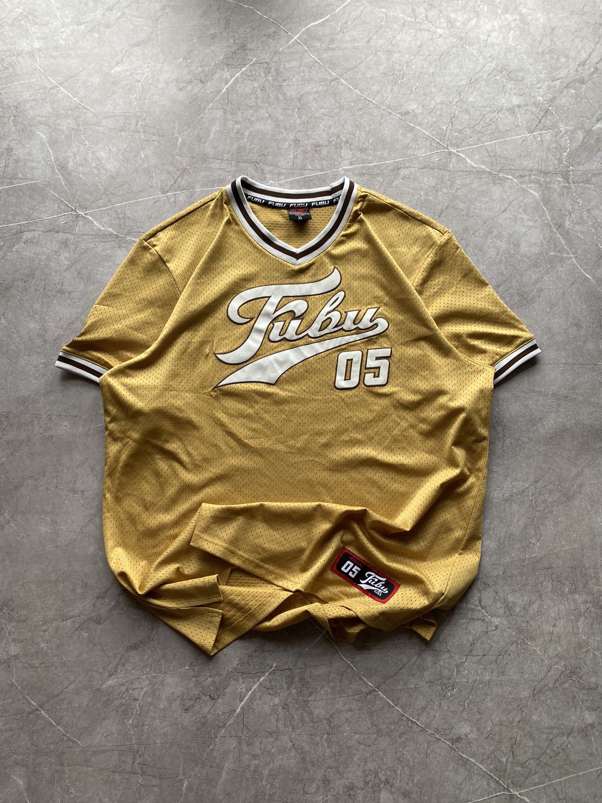 Fubu Vintage Y2K Fubu 05 Rap Boxy Jersey T-Shirt Retro Hip Hop Size US XL / EU 56 / 4 - 2 Thumbnail