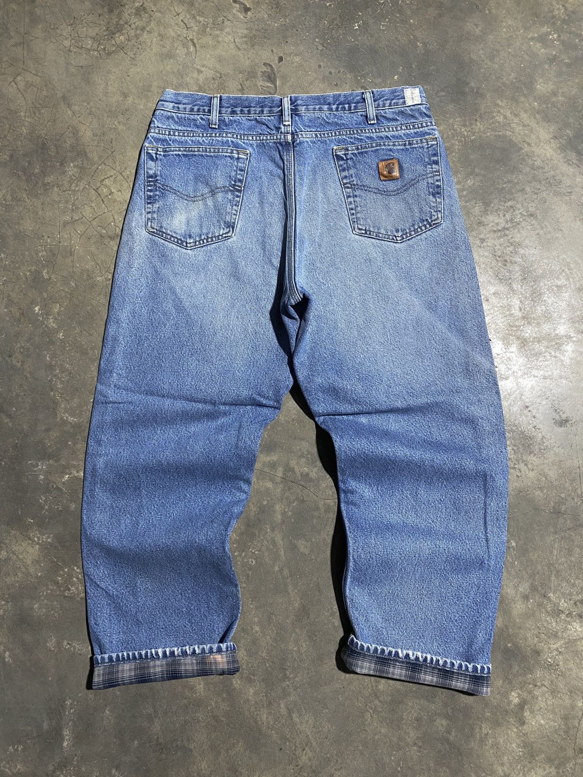 Carhartt B172 DST Flannel Lined Jeans