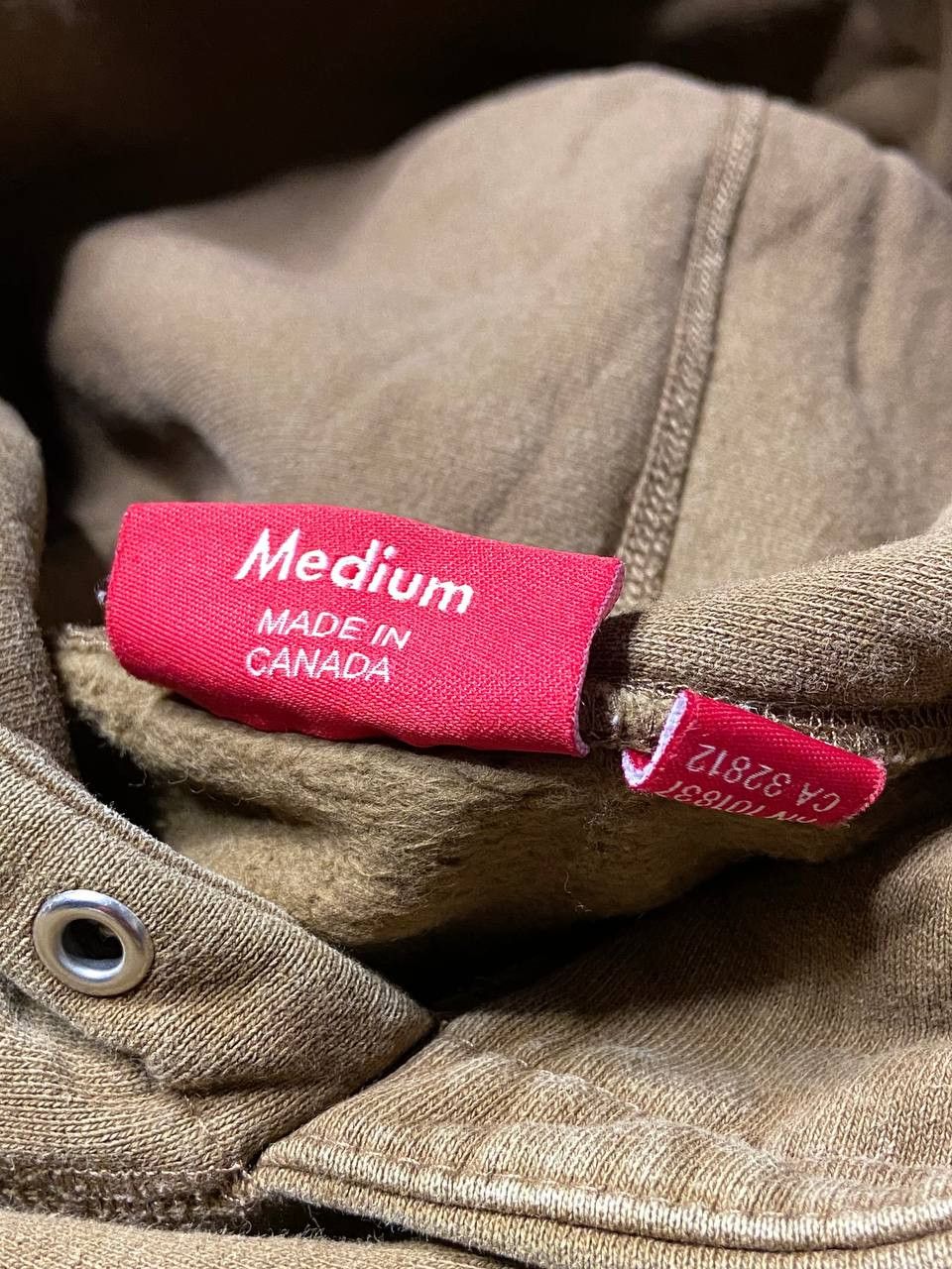 Supreme Supreme Tonal Embroidered Hoodie Pink F/W 15’ Size US M / EU 48-50 / 2 - 7 Thumbnail