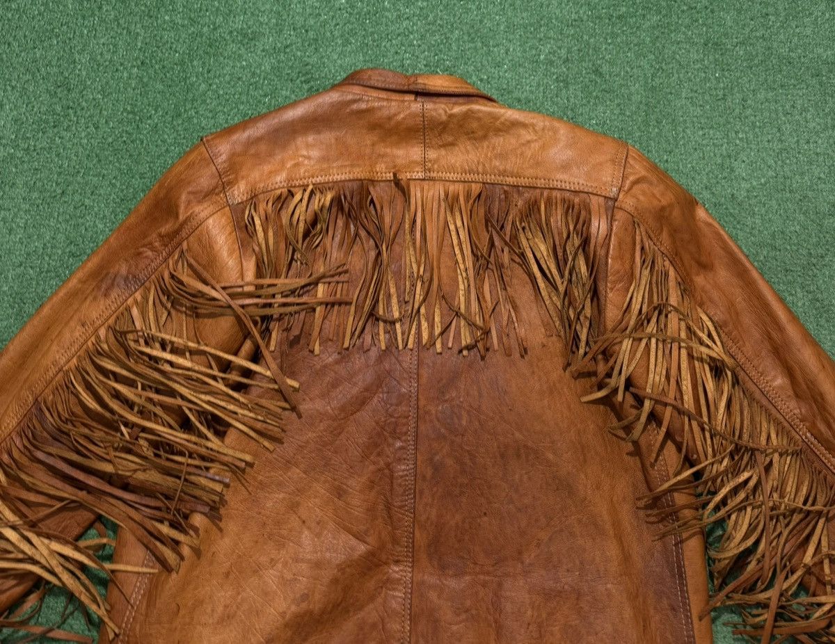 Native Western Leather Jacket Vintage Native Size US M / EU 48-50 / 2 - 6 Thumbnail
