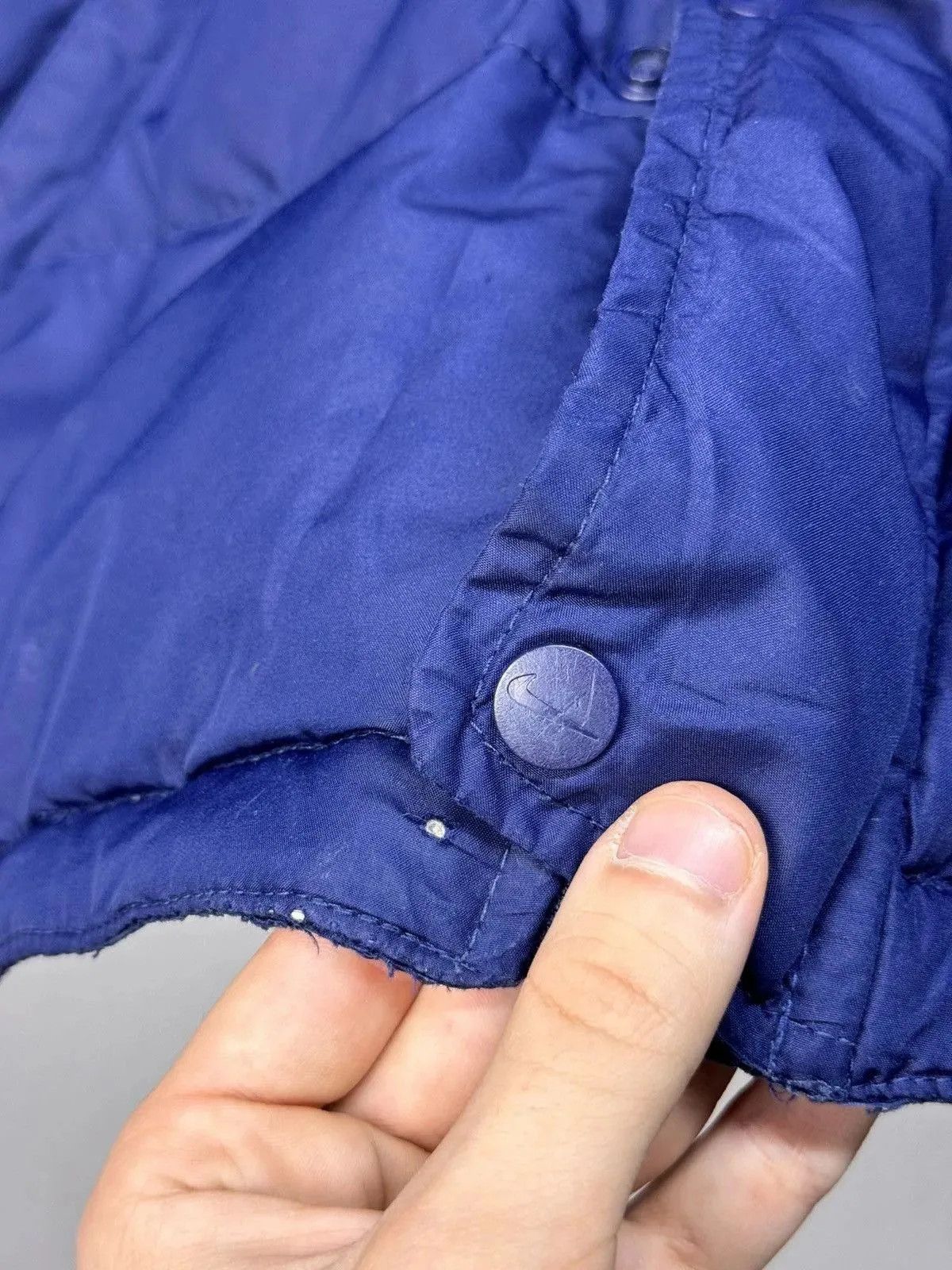 Nike × Vintage Vintage 90s Nike Down Feather Puffer Jacket Size US M / EU 48-50 / 2 - 7 Thumbnail